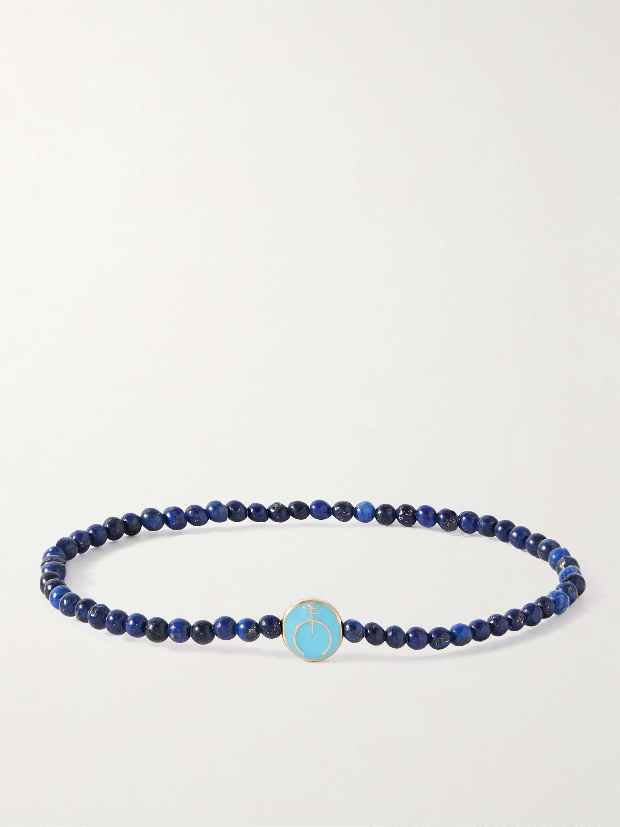 Men's Lapis Bead Bracelet - Lapis Lazuli Bracelet | GT Collection