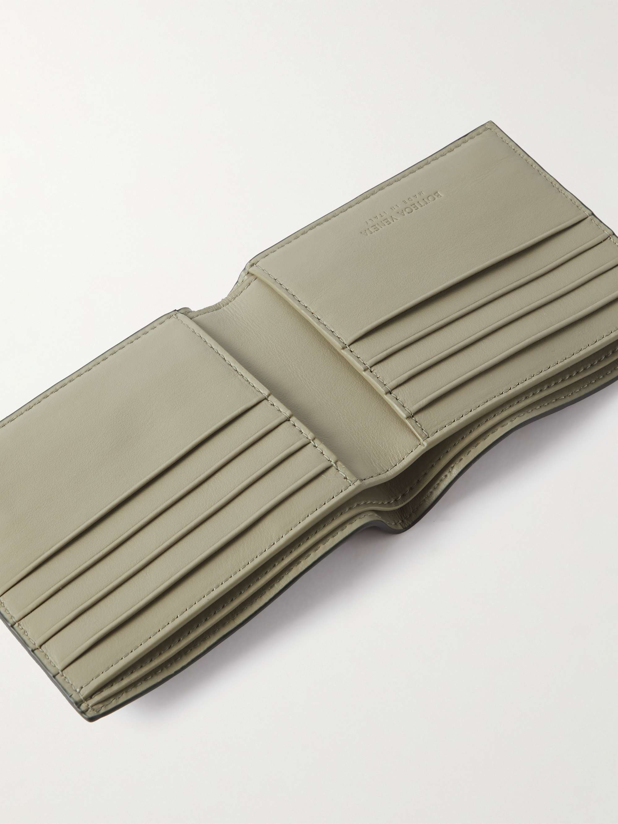 BOTTEGA VENETA Intrecciato Leather Billfold Wallet for Men | MR PORTER