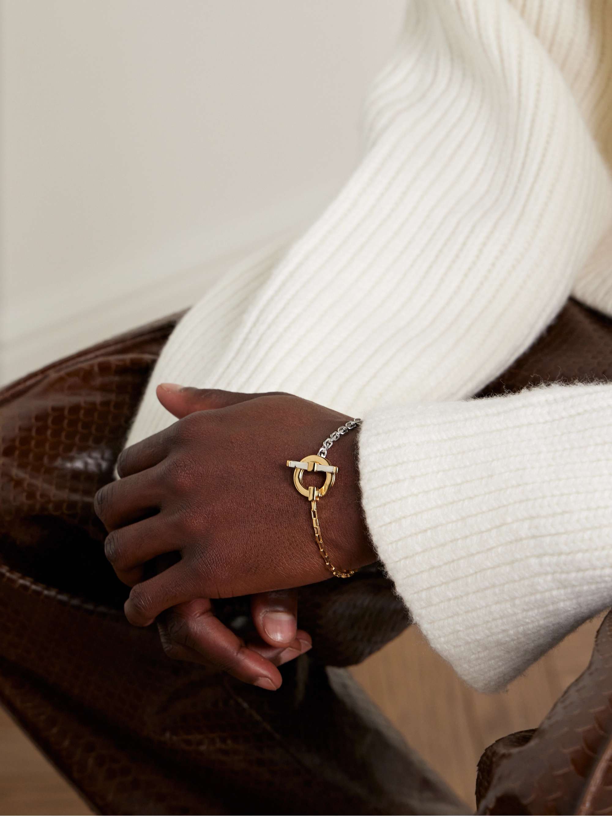 Gold Chain bracelet - Bottega Veneta