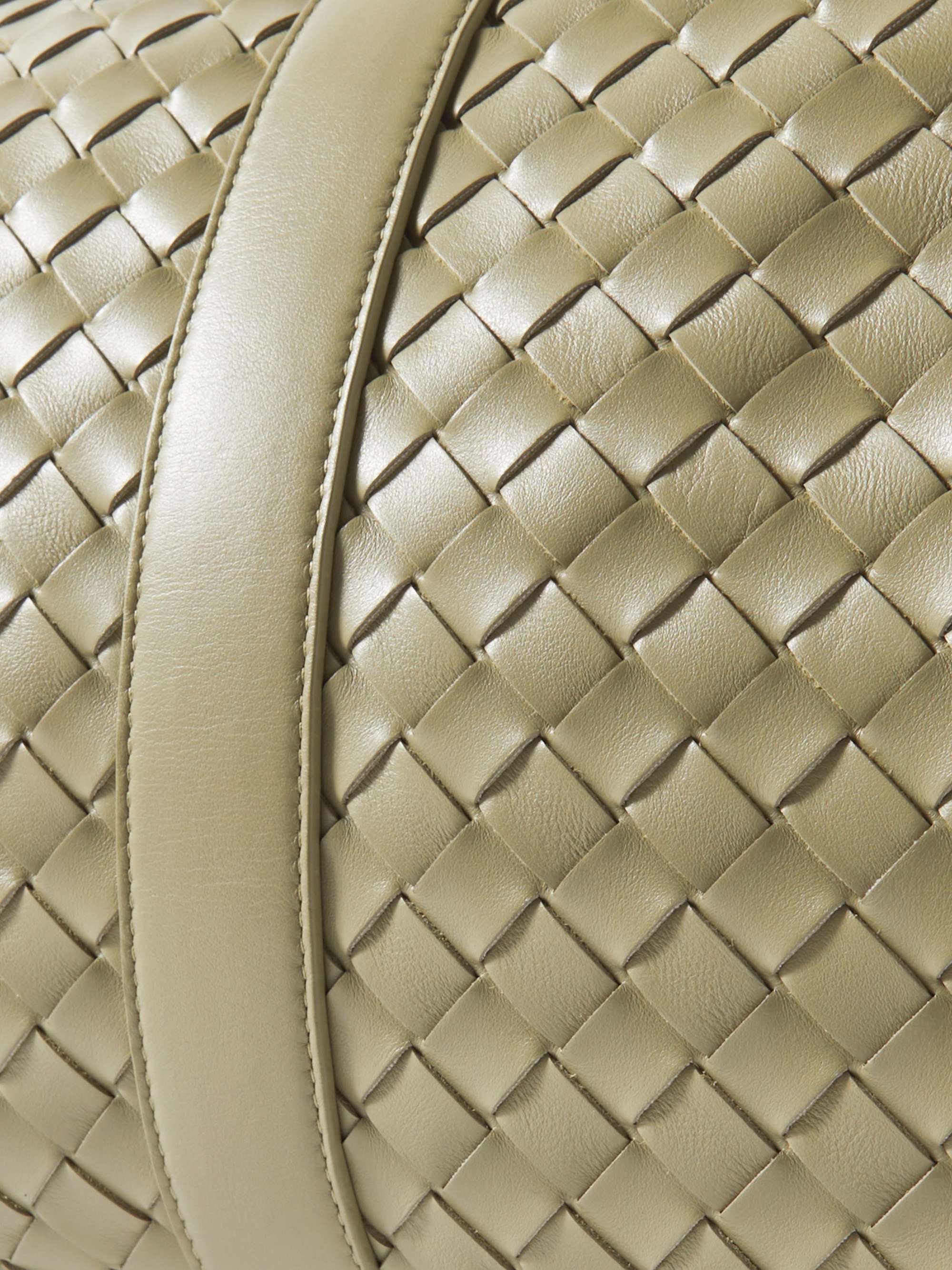 BOTTEGA VENETA Intrecciato Leather Duffle Bag