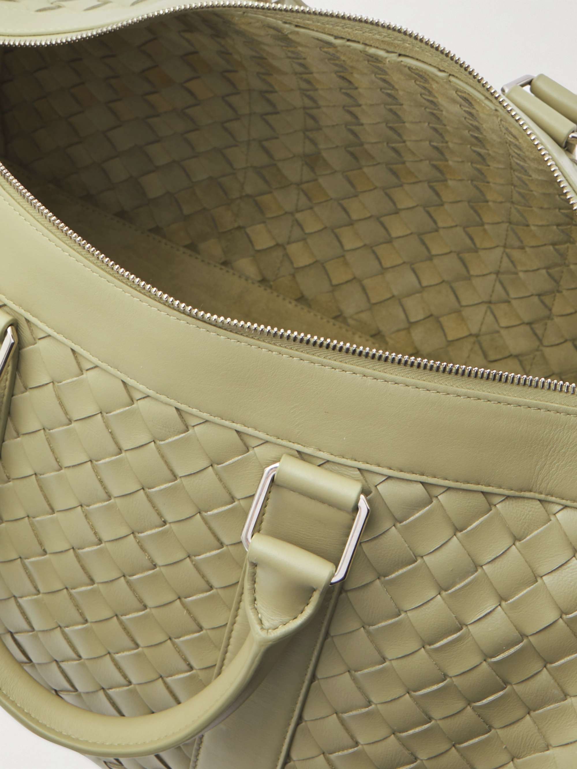 BOTTEGA VENETA Intrecciato Leather Duffle Bag