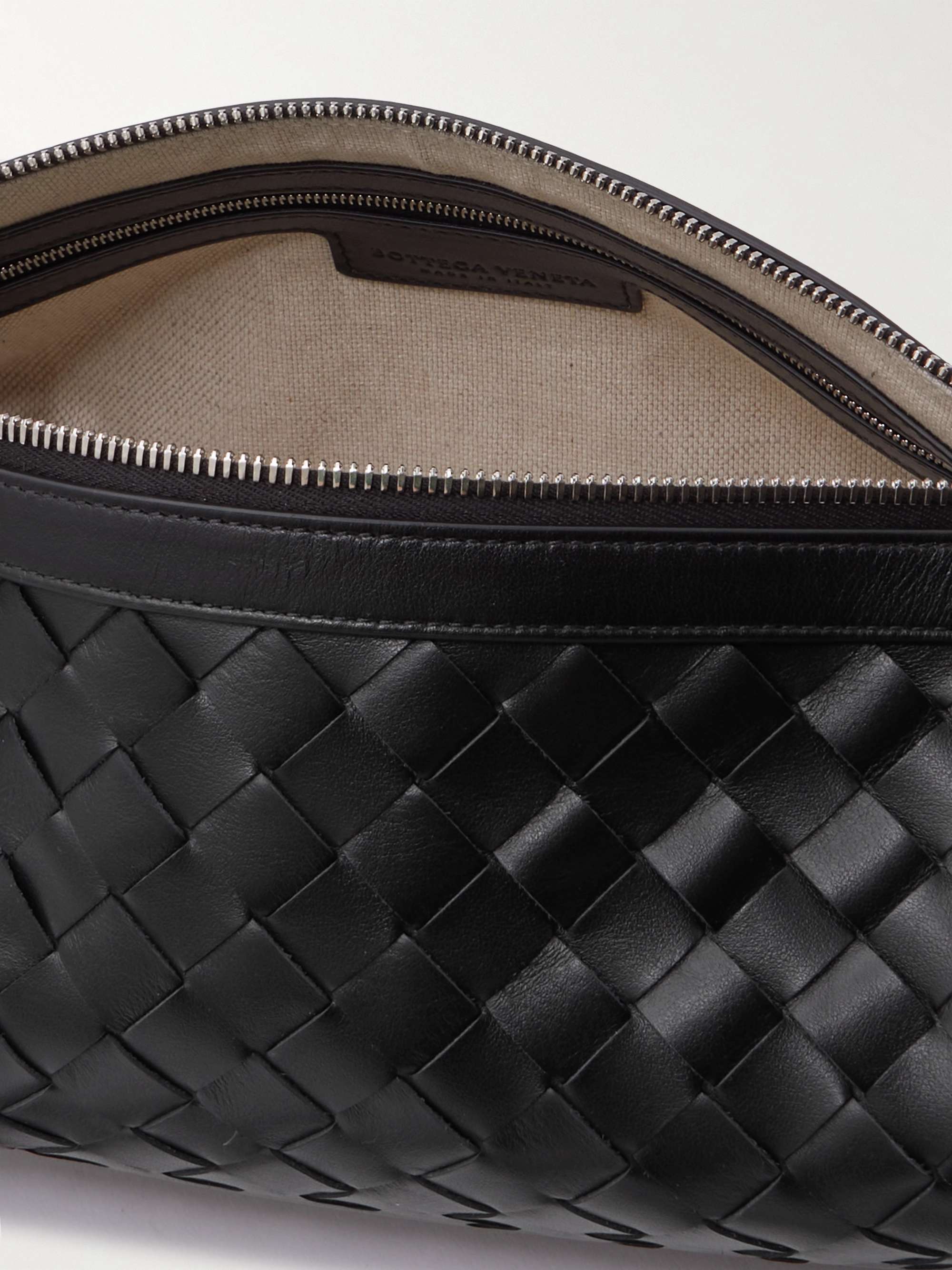 BOTTEGA VENETA Intrecciato Leather Belt Bag for Men | MR PORTER