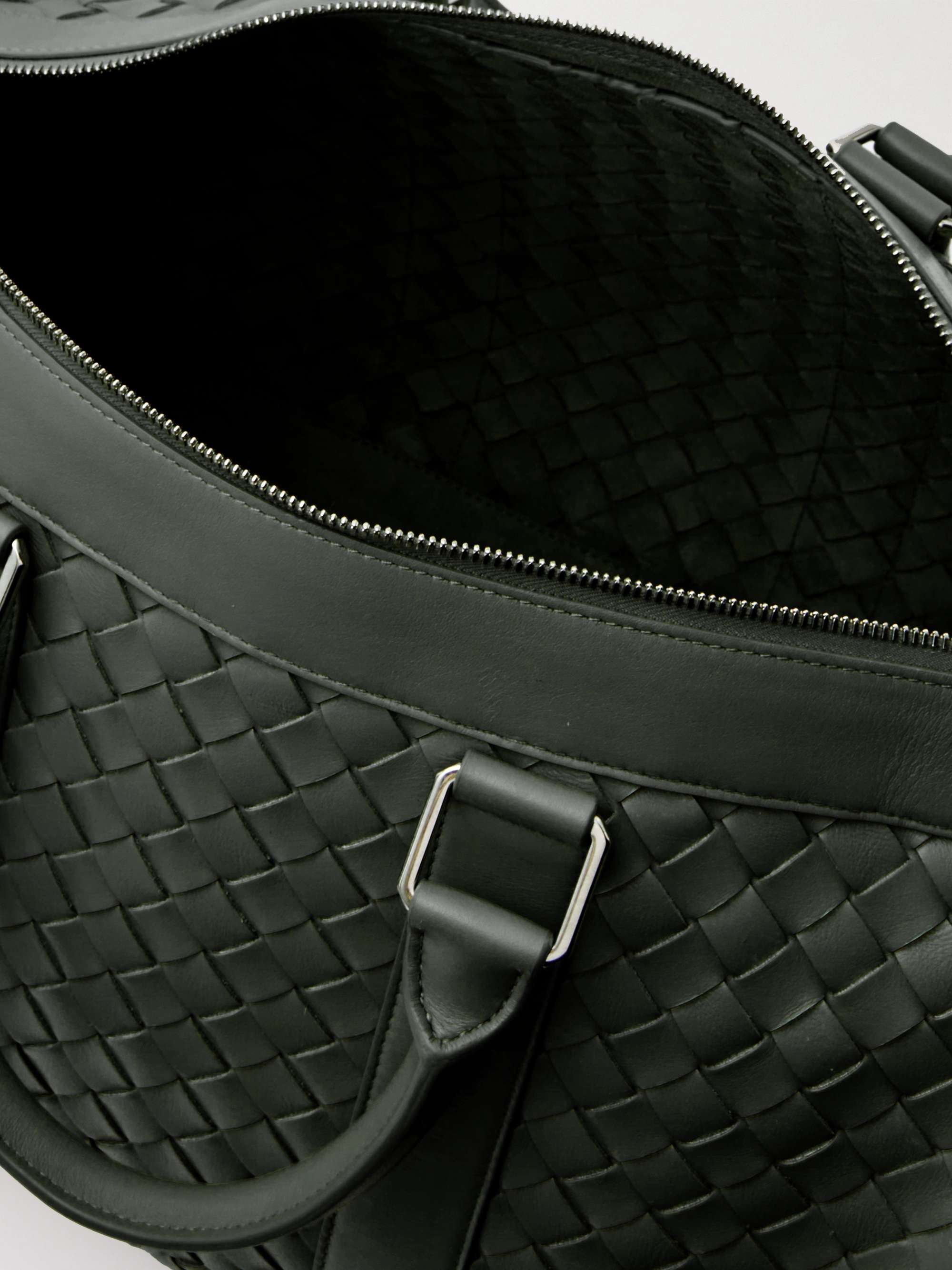 BOTTEGA VENETA Intrecciato Leather Duffle Bag for Men | MR PORTER