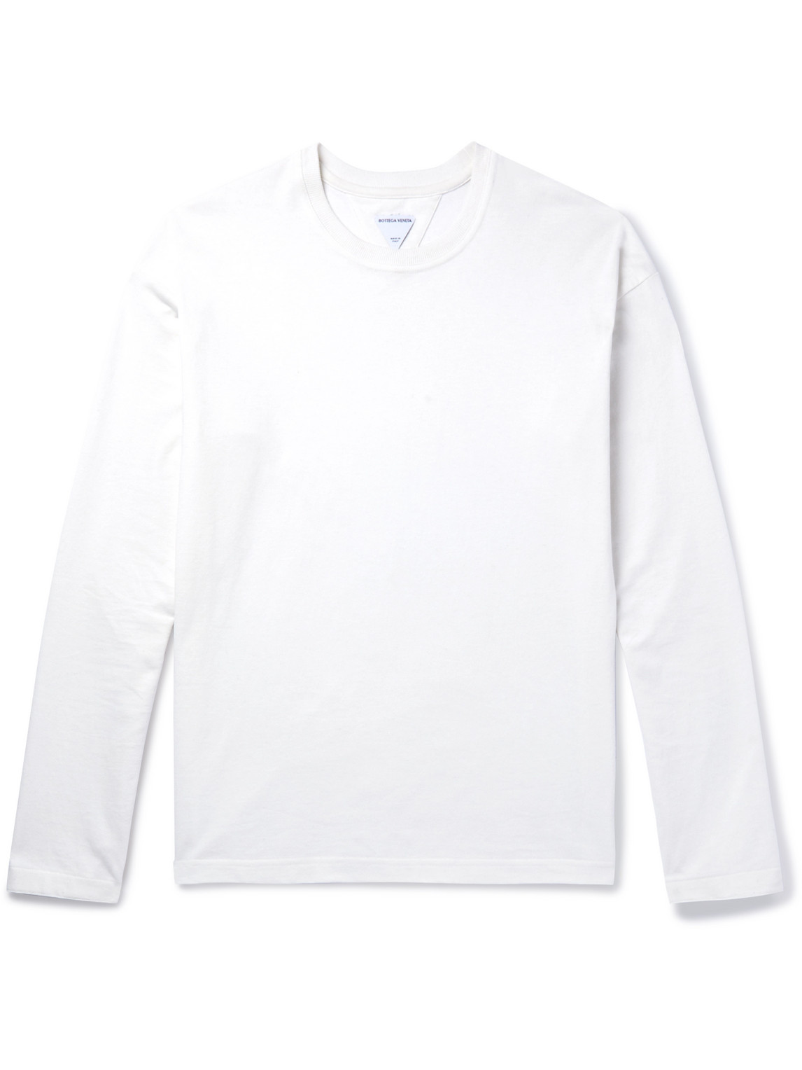 Bottega Veneta Sunrise Cotton-jersey T-shirt In White