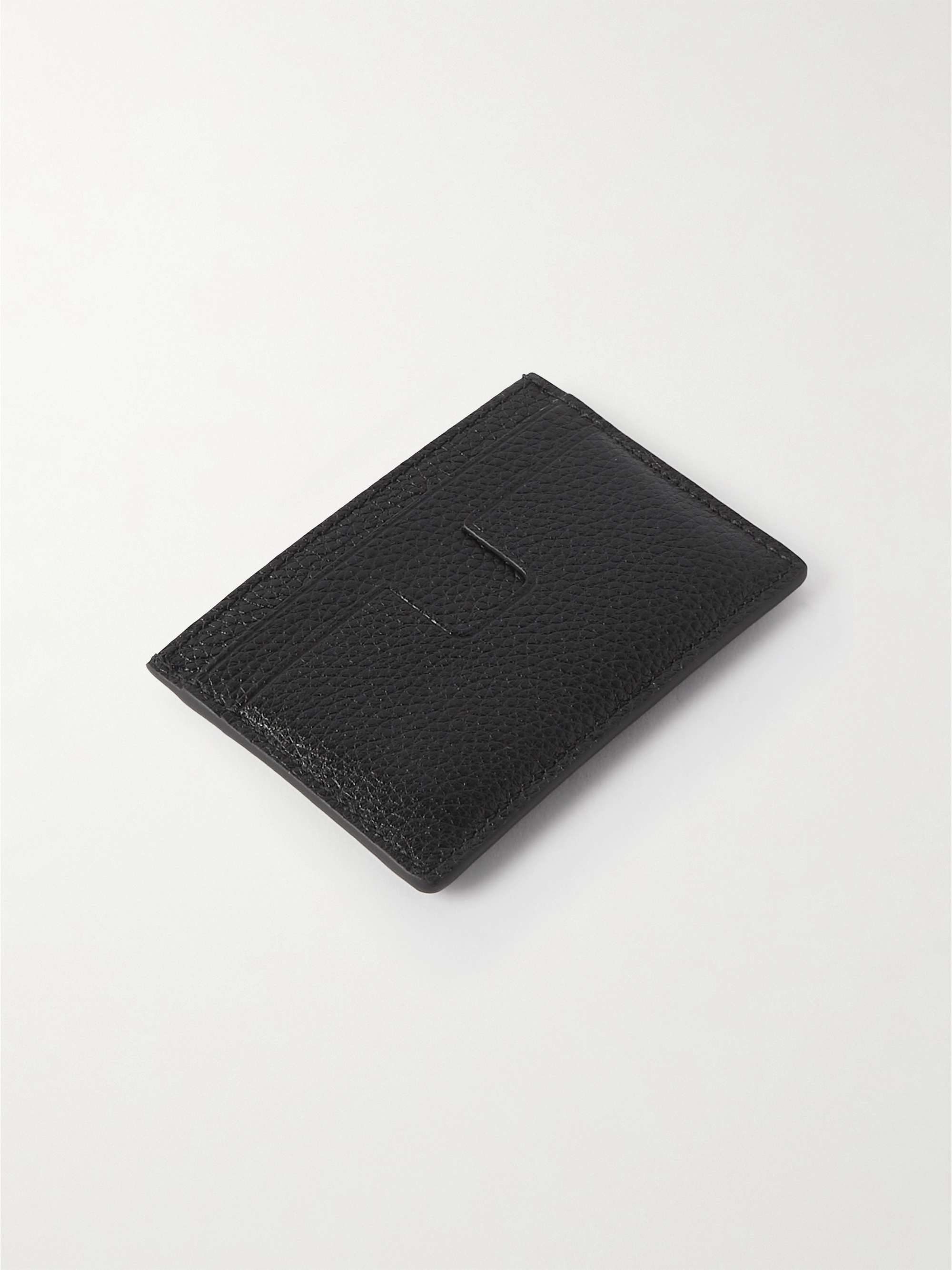 TOM FORD Full-Grain Leather Cardholder