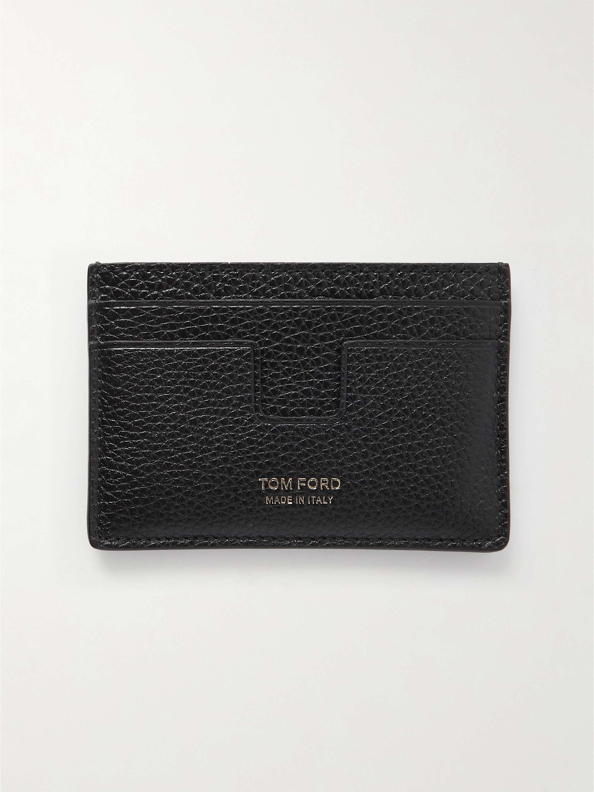 TOM FORD Full-Grain Leather Cardholder for Men