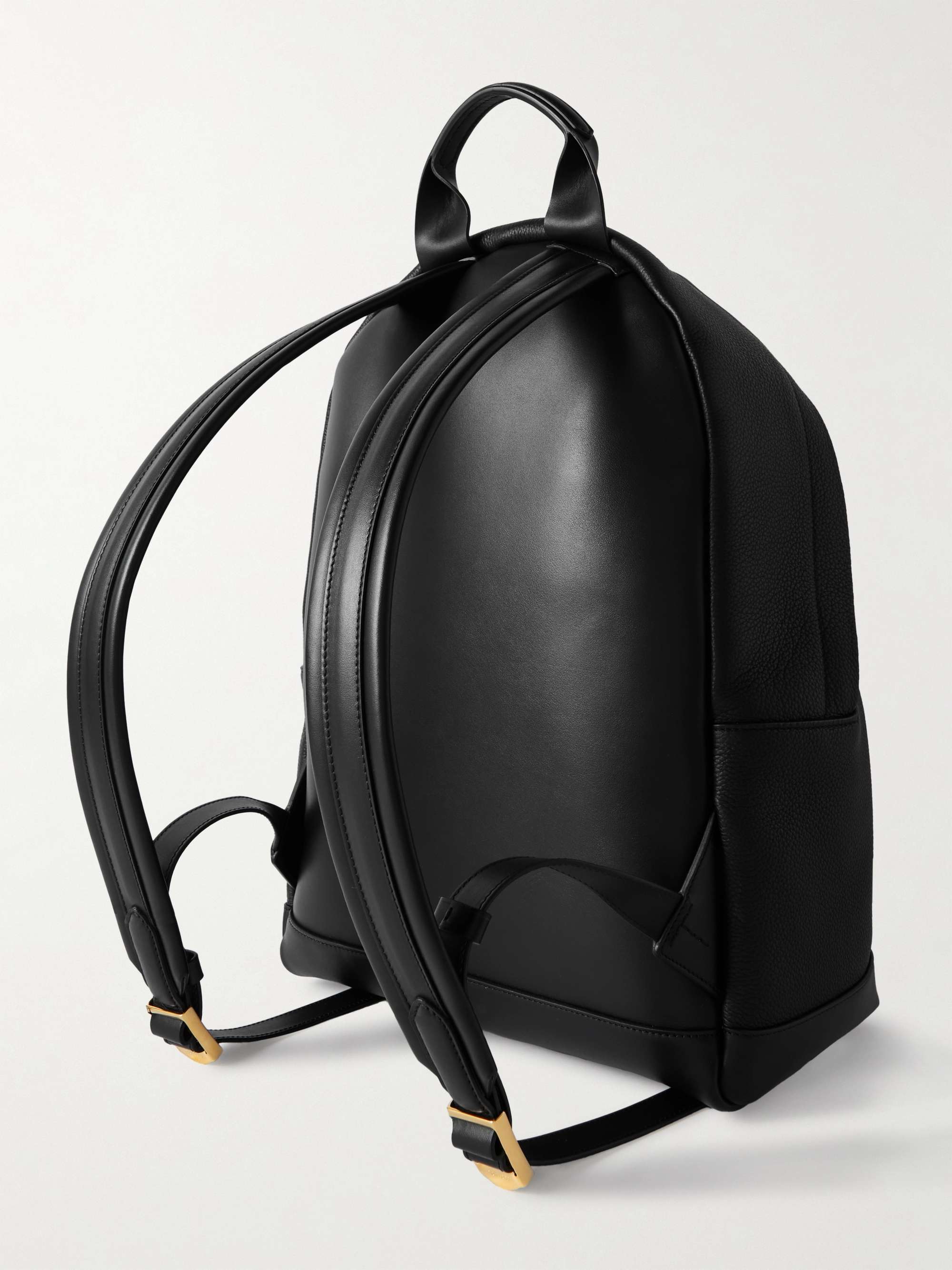 TOM FORD Buckley Pebble-Grain Leather Backpack