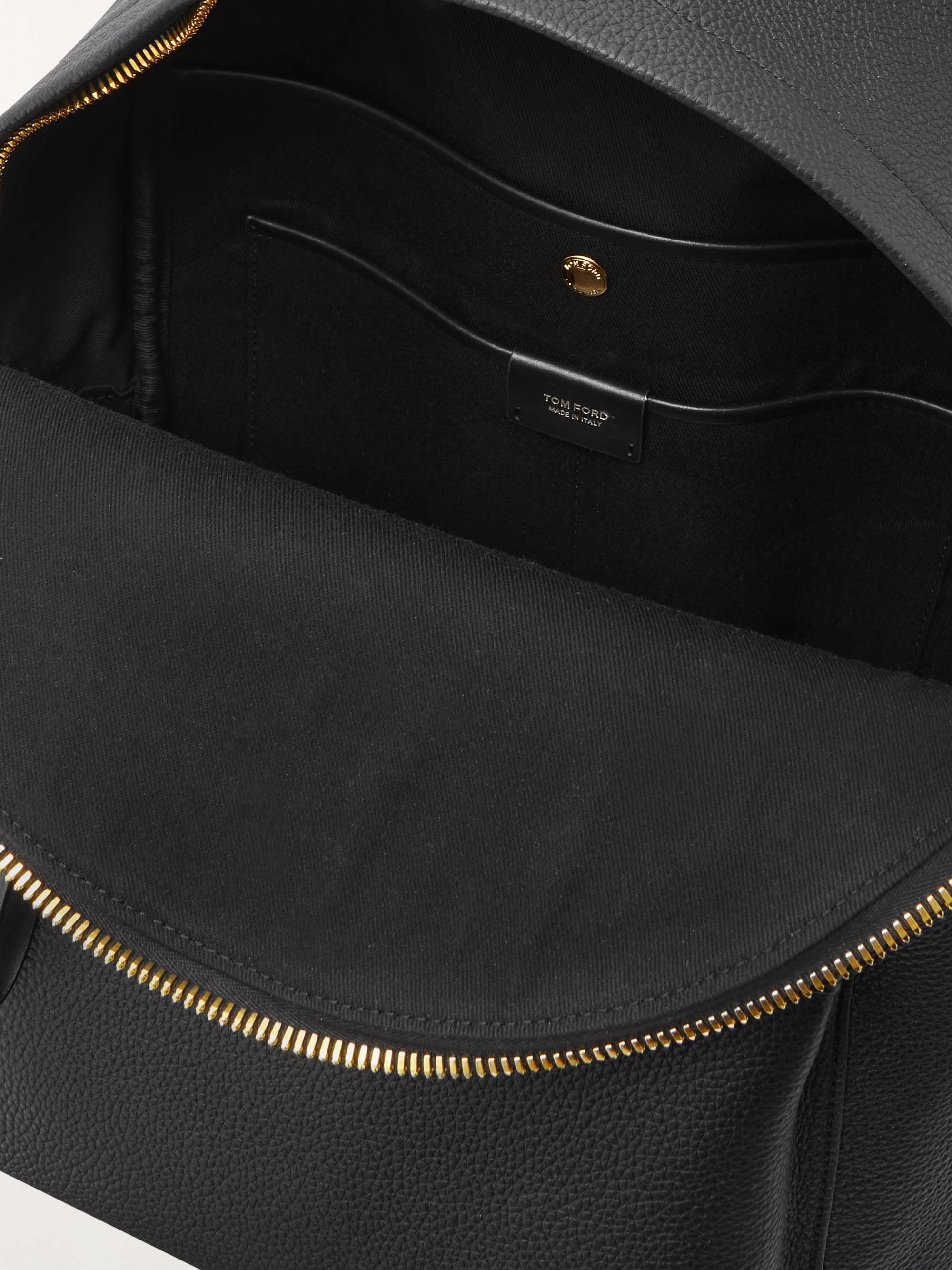 TOM FORD Buckley Pebble-Grain Leather Backpack