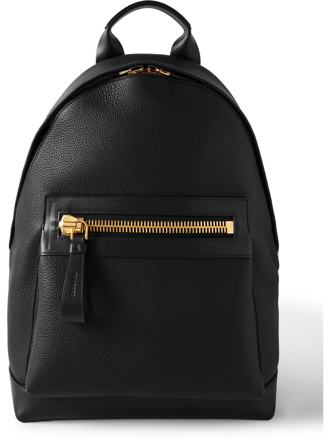 TOM FORD BUCKLEY PEBBLE-GRAIN LEATHER BACKPACK