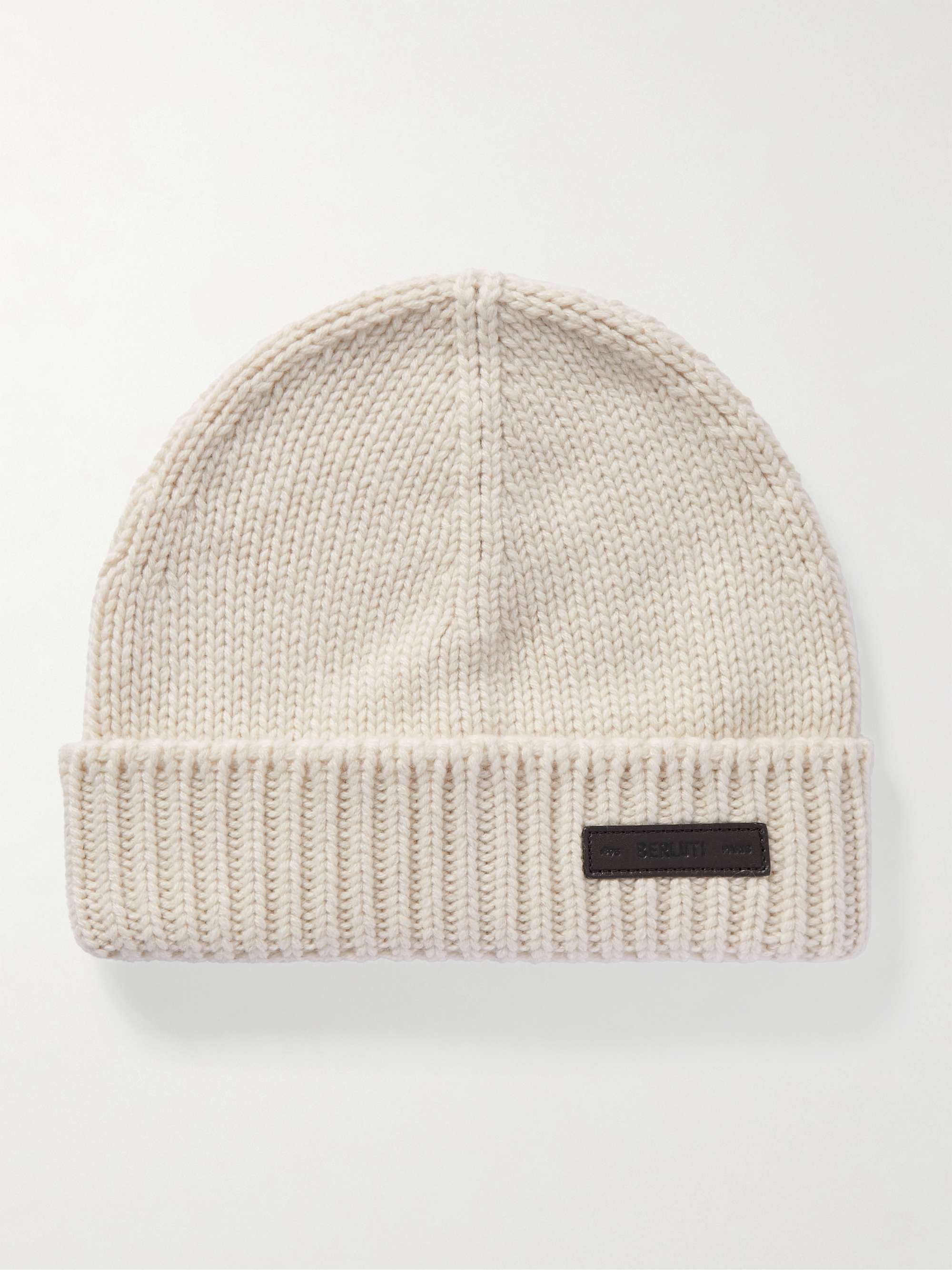 Bottega Veneta Intrecciato Cashmere Beanie, $310 | MR PORTER