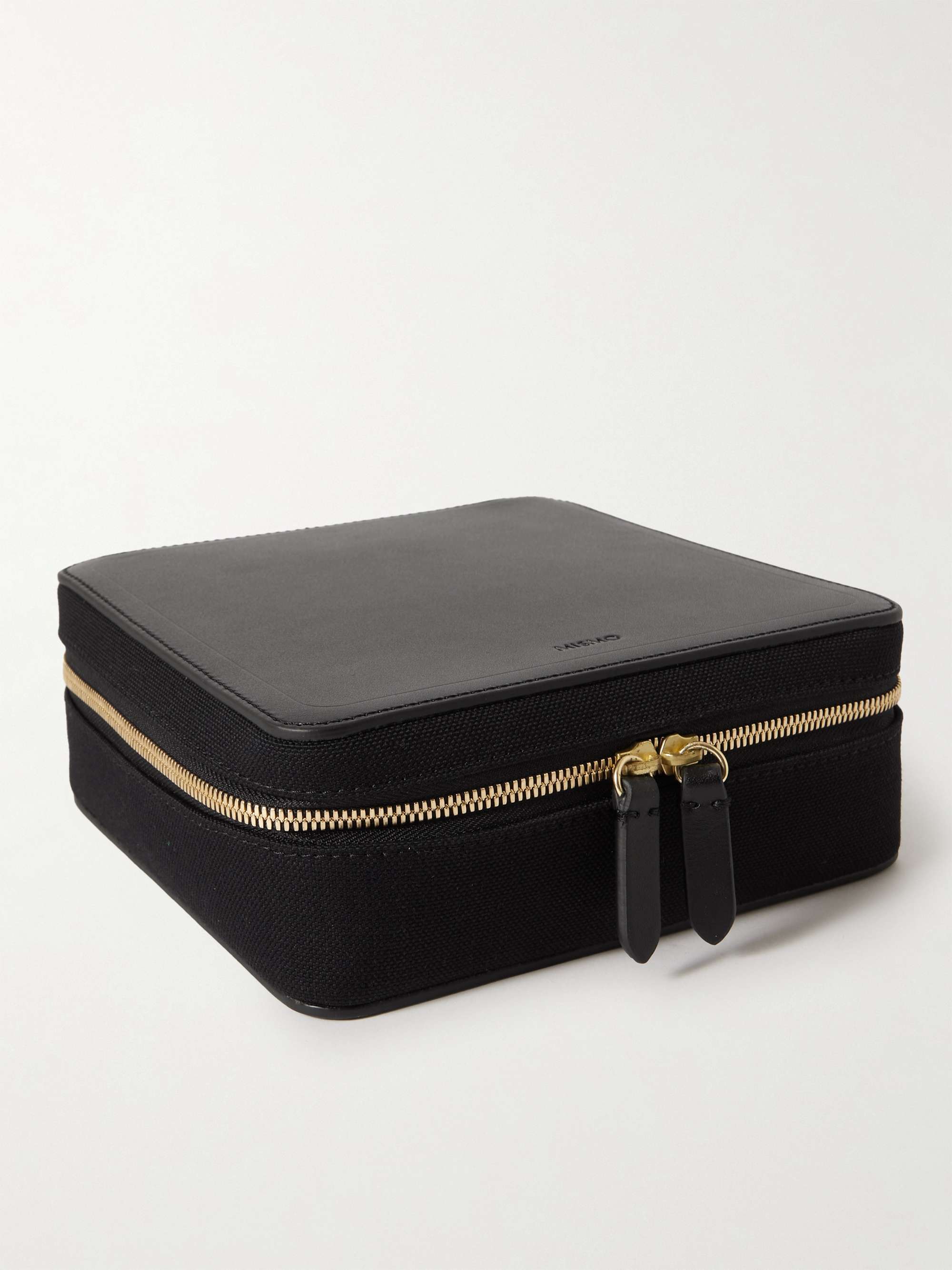 MISMO Metropolitan Faux Leather and Canvas Case for Men | MR PORTER