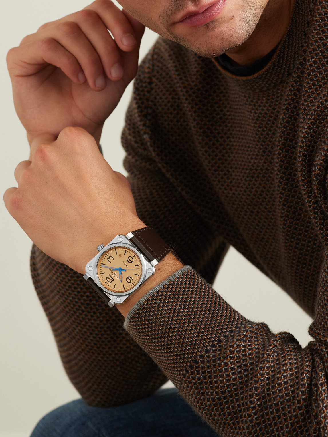 BR 03 Copper Automatic Steel Watch, Ref. BR03A-GB-ST/SCA — 2