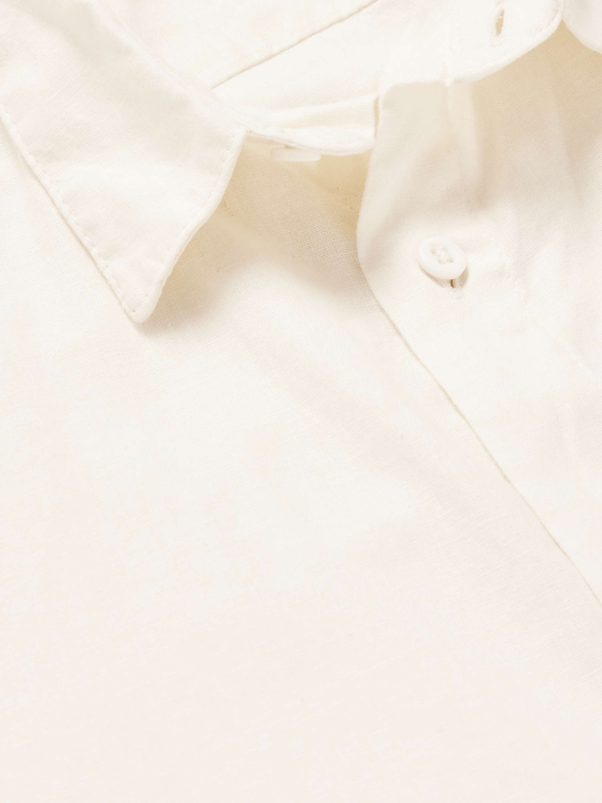 ONIA Stretch Linen-Blend Shirt