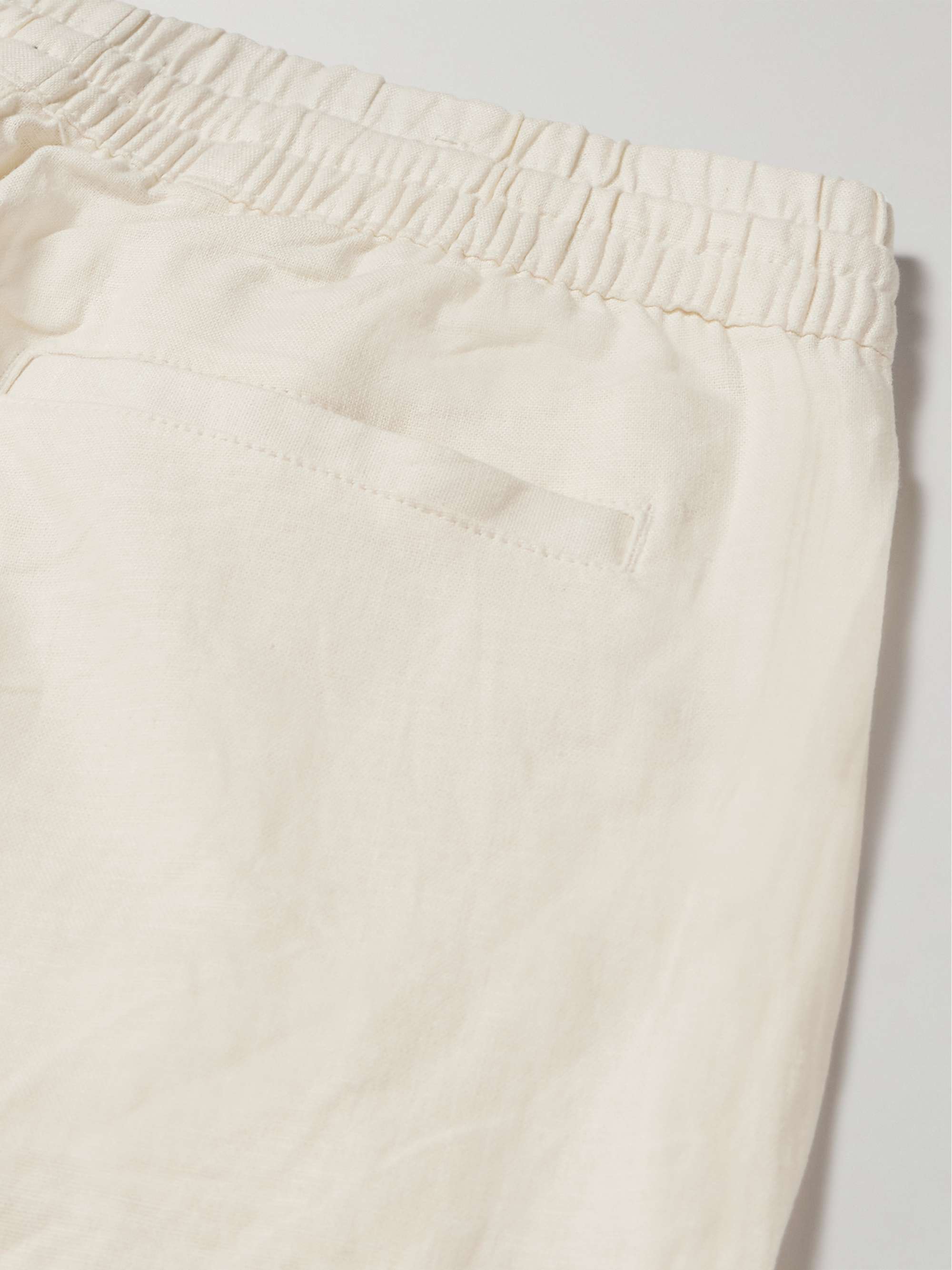 ONIA Straight-Leg Linen-Blend Cargo Shorts