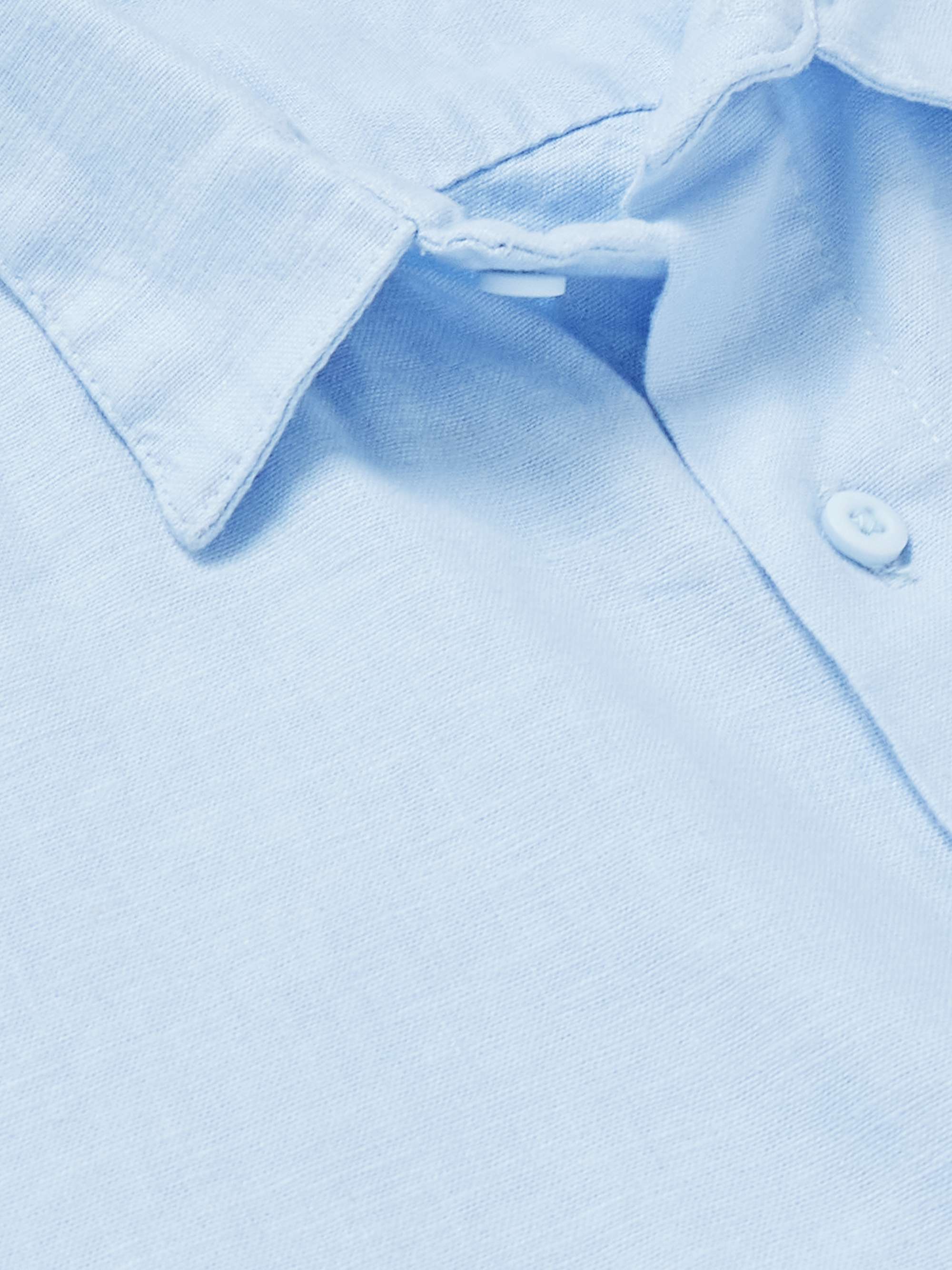 ONIA Stretch Linen-Blend Shirt