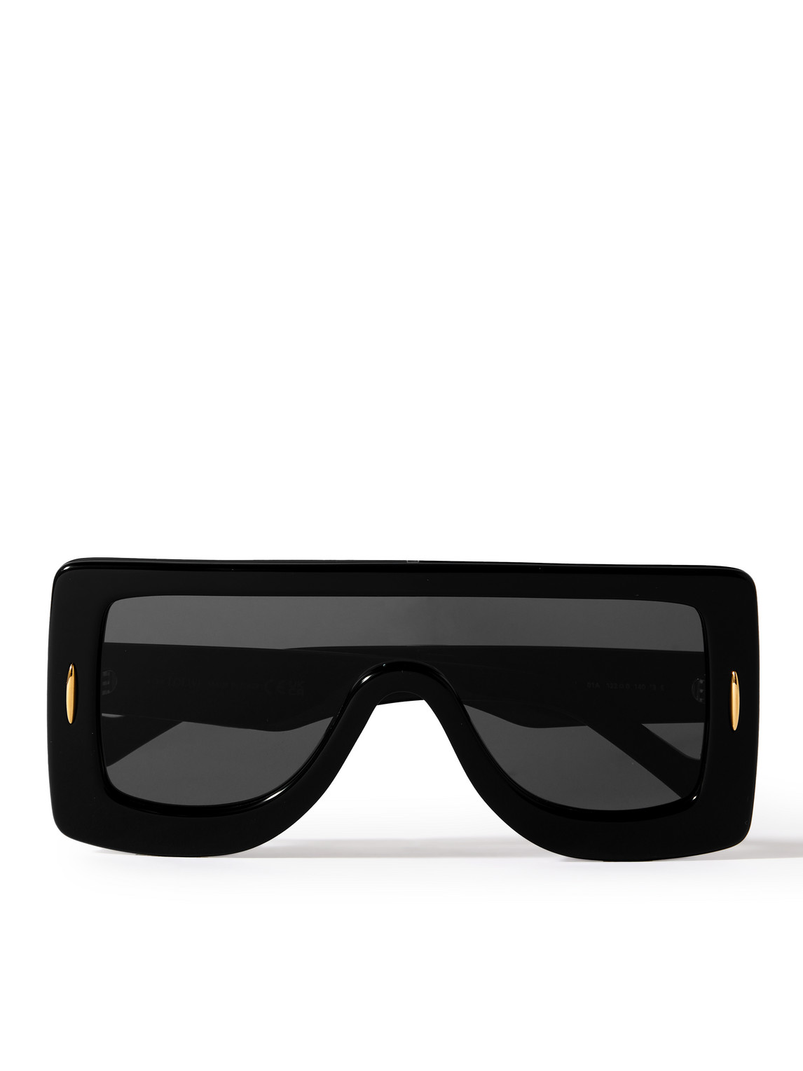 Loewe D-frame Acetate Sunglasses In Black