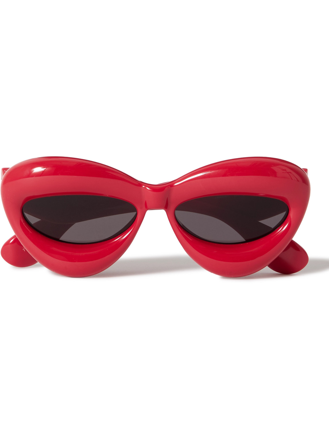 Loewe Round-frame Acetate Sunglasses In Red