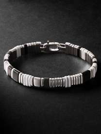 John Hardy Naga Silver Multi-Stone Beaded Bracelet - Jewelry