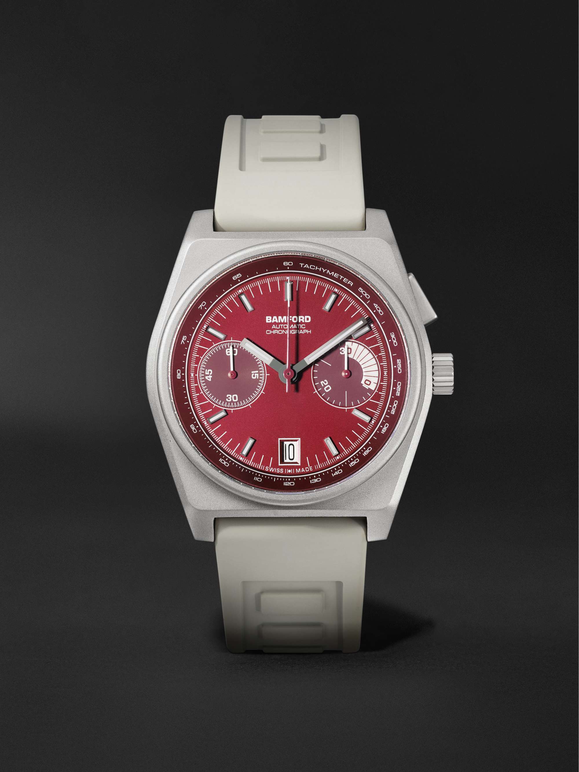 NOMOS GLASHÜTTE Tangente 38 Date Pastell Limited Edition Hand