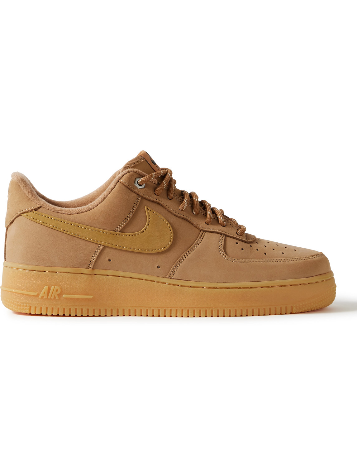 Shop Nike Air Force 1 '07 Wb Suede Sneakers In Brown