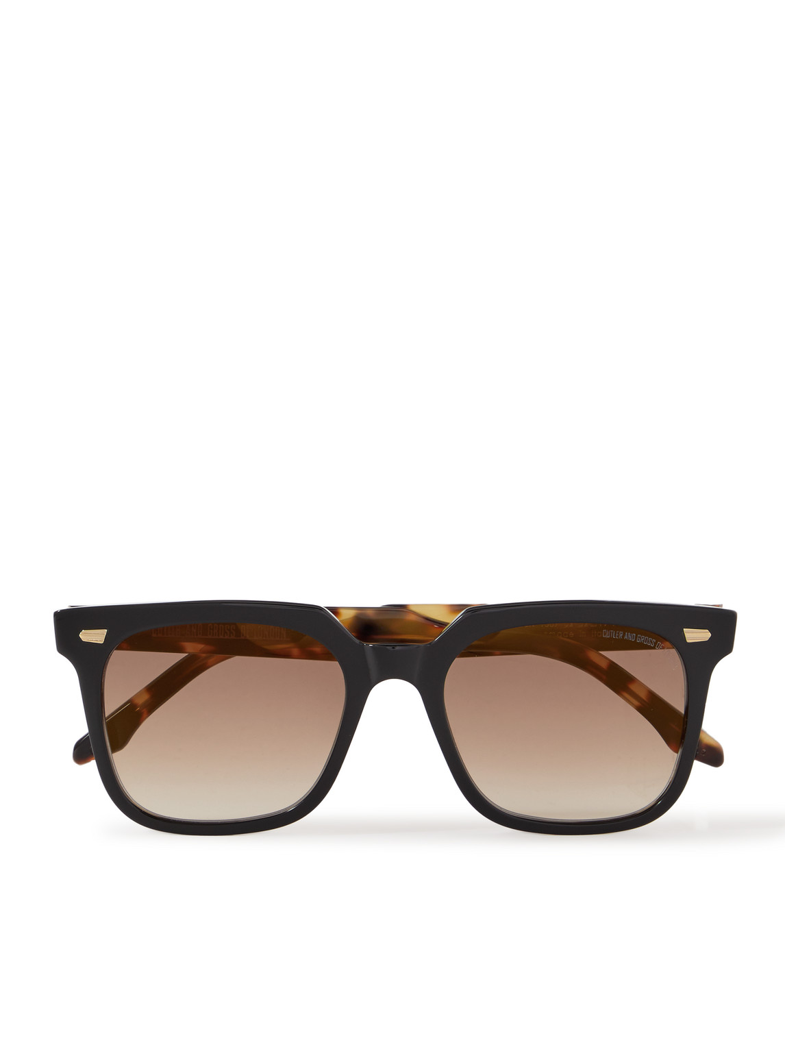 Cutler And Gross 1387 Square-frame Tortoiseshell Acetate Sunglasses