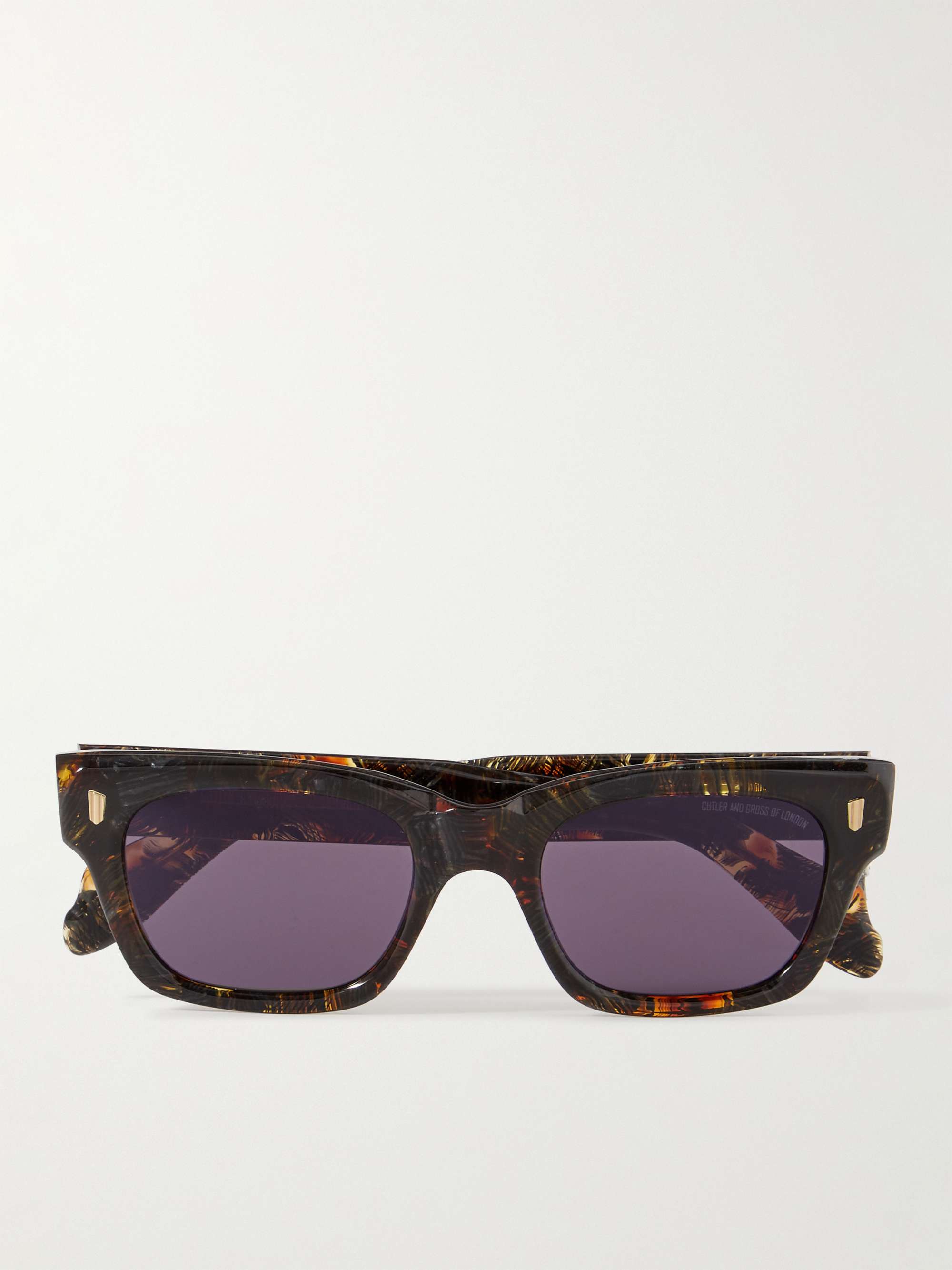 CUTLER AND GROSS 1393 Square Frame Tortoiseshell Acetate