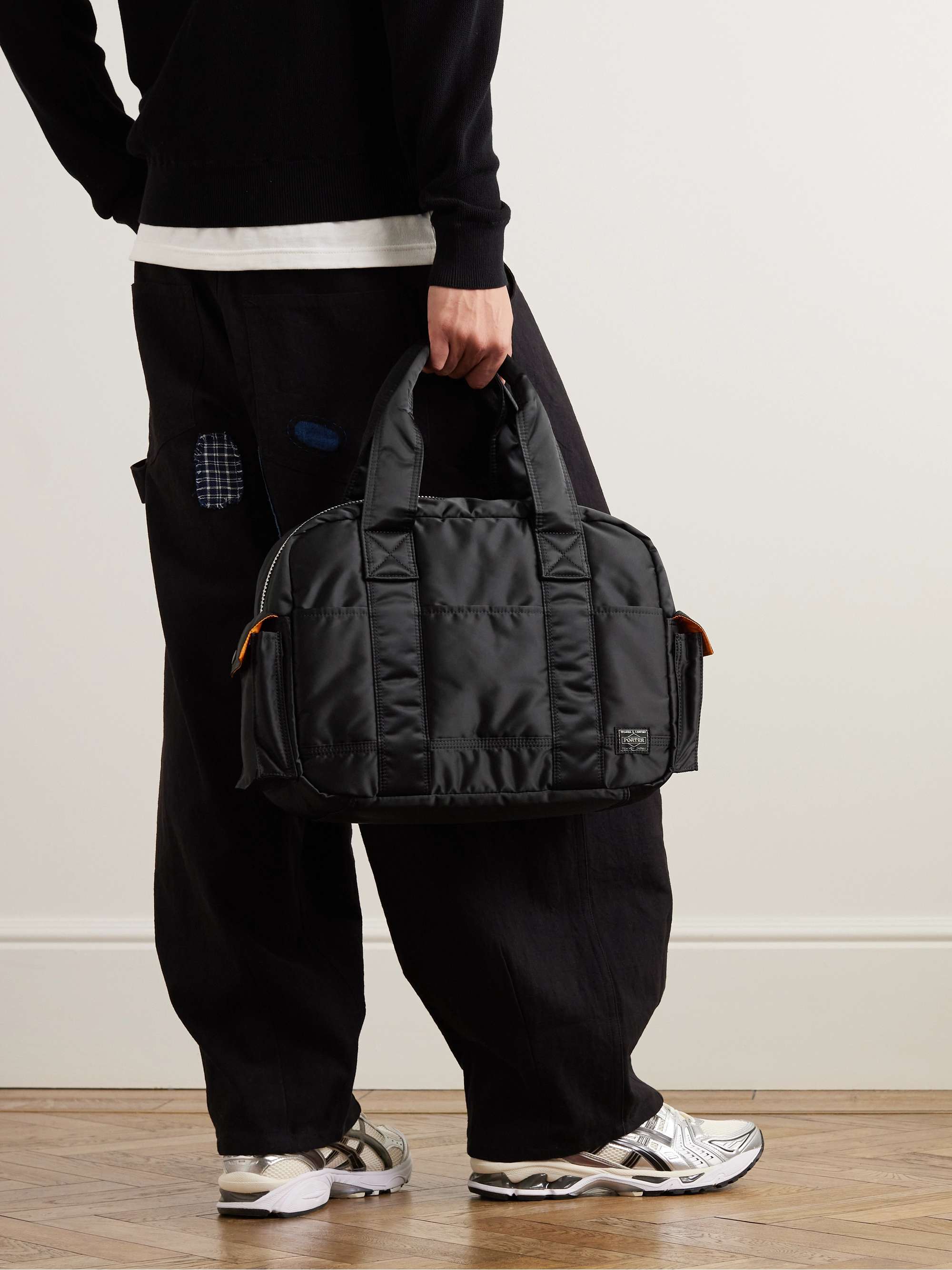 ★6429 PORTER TANKER DUFFLE BAG L BLACK