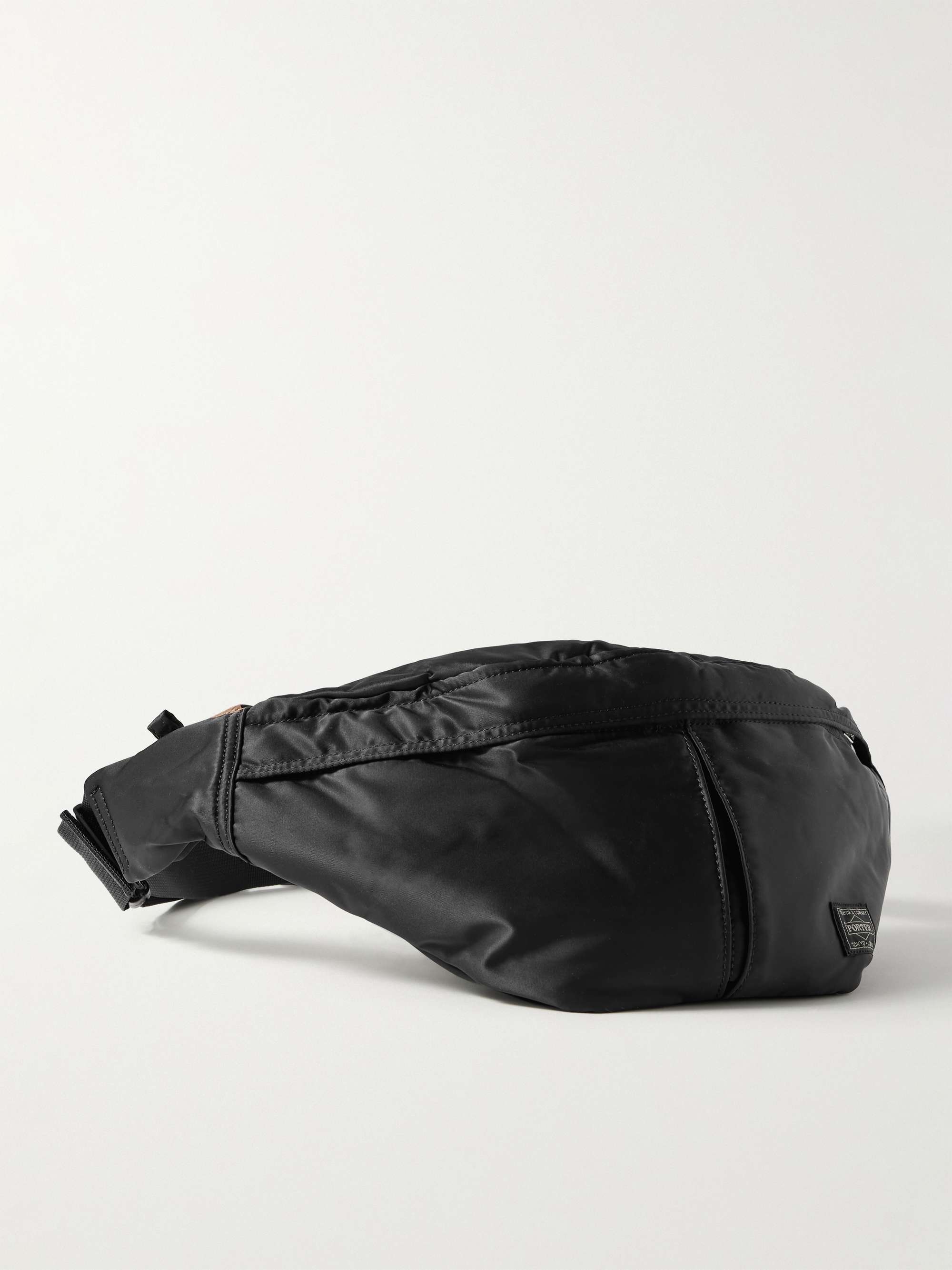 PORTER-YOSHIDA & CO Tanker Logo-Appliquéd Nylon Belt Bag for Men | MR ...