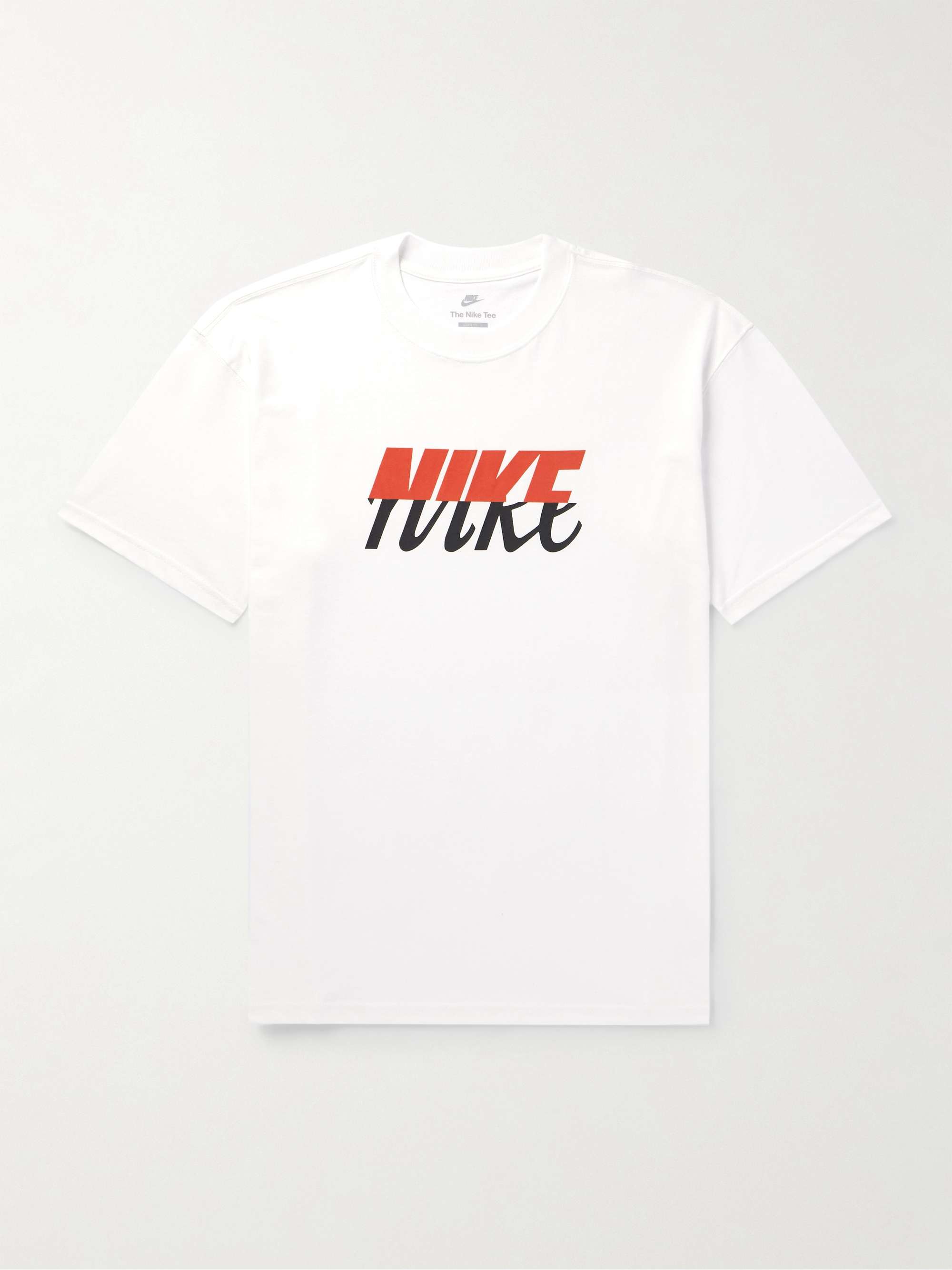 NIKE Logo-Print Cotton-Jersey T-Shirt for Men | MR PORTER