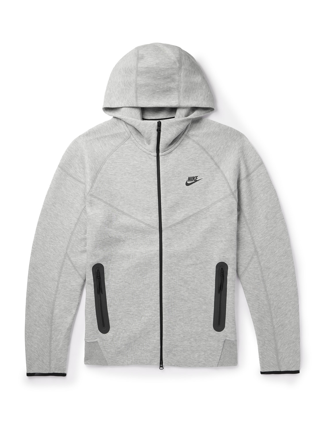 Nike Tech Full Zip Hoodie In Gray In Gray