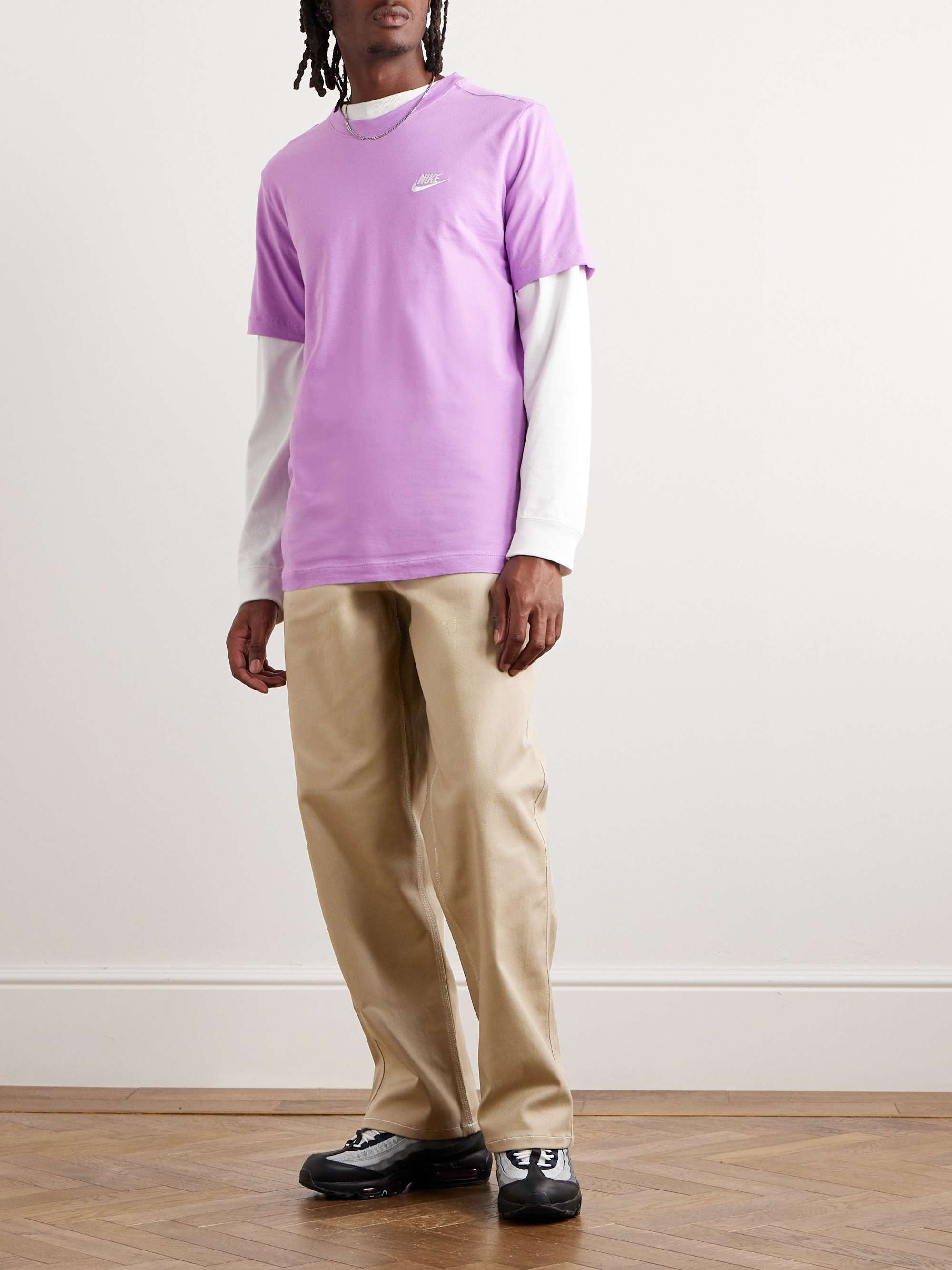 Nike cotton best sale trousers