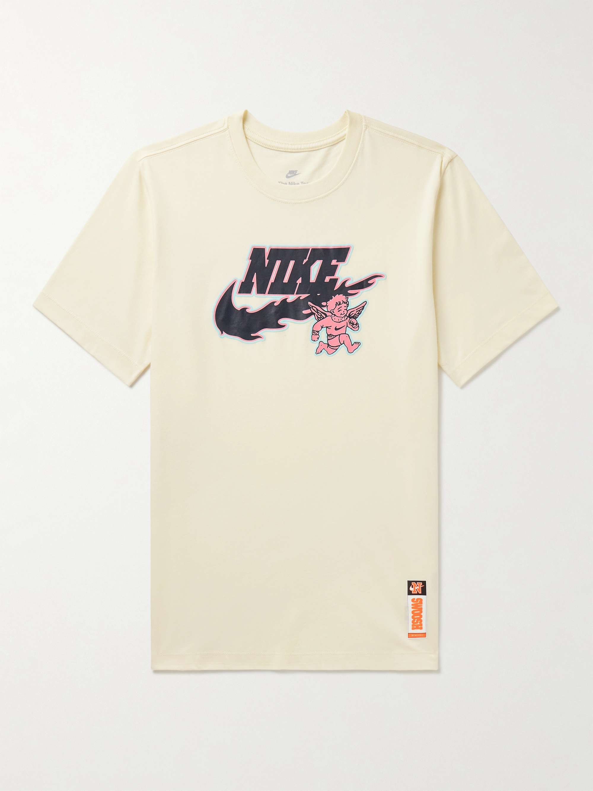 NIKE Sportswear Logo-Print Cotton-Jersey T-Shirt for Men | MR PORTER