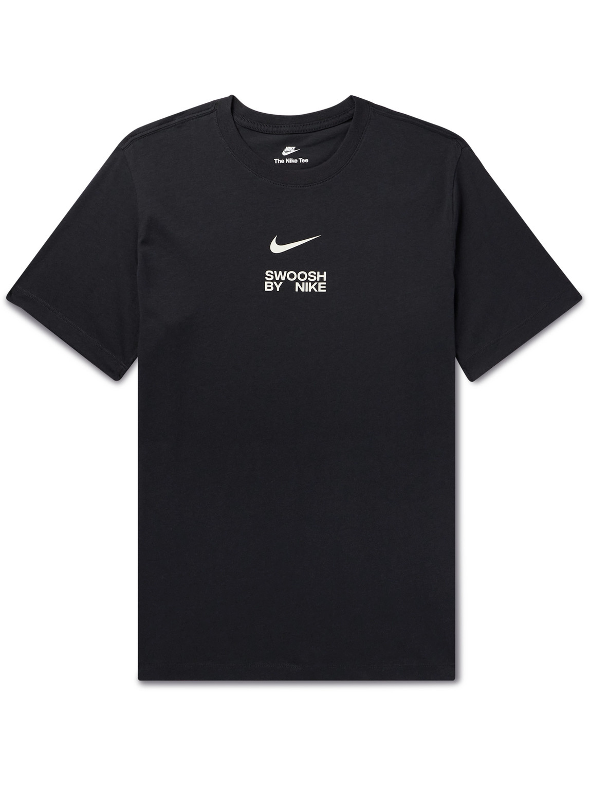 Nike Sportswear Logo-print Cotton-jersey T-shirt In Black