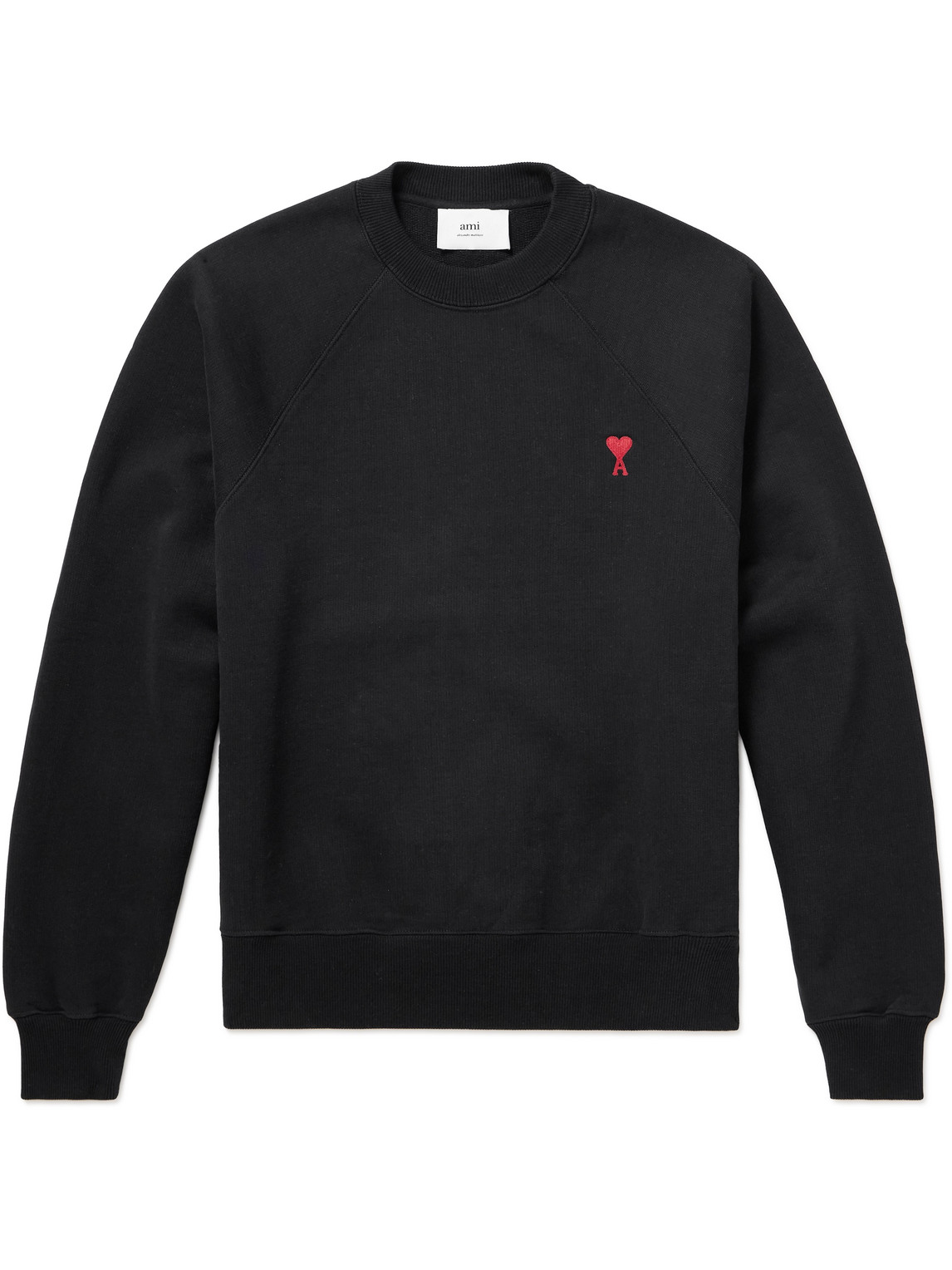 Logo-Embroidered Cotton-Blend Jersey Sweatshirt