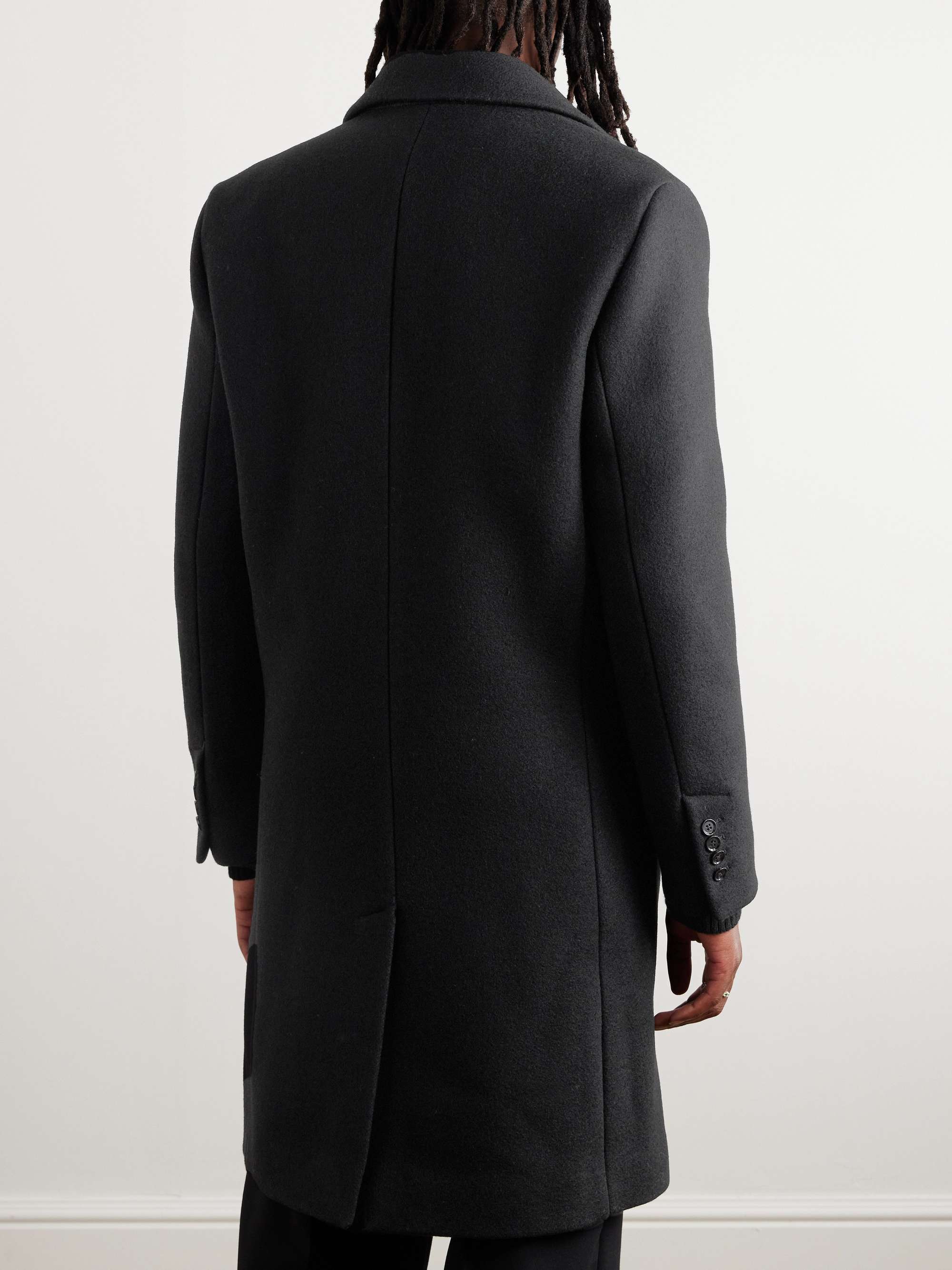 AMI PARIS Double-Breasted Wool Coat for Men | MR PORTER