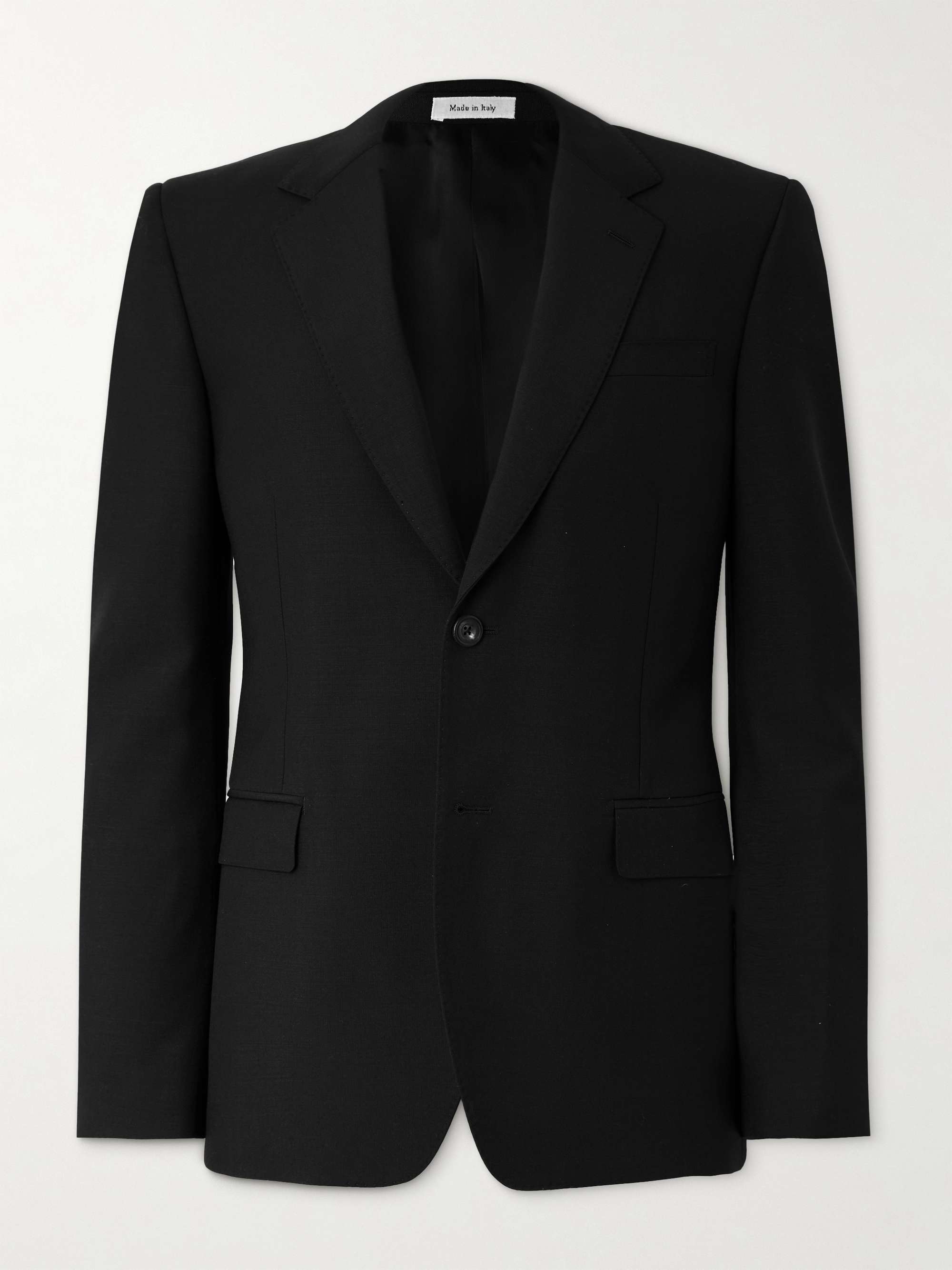 ALEXANDER MCQUEEN Wool and Mohair-Blend Suit Jacket for Men | MR PORTER