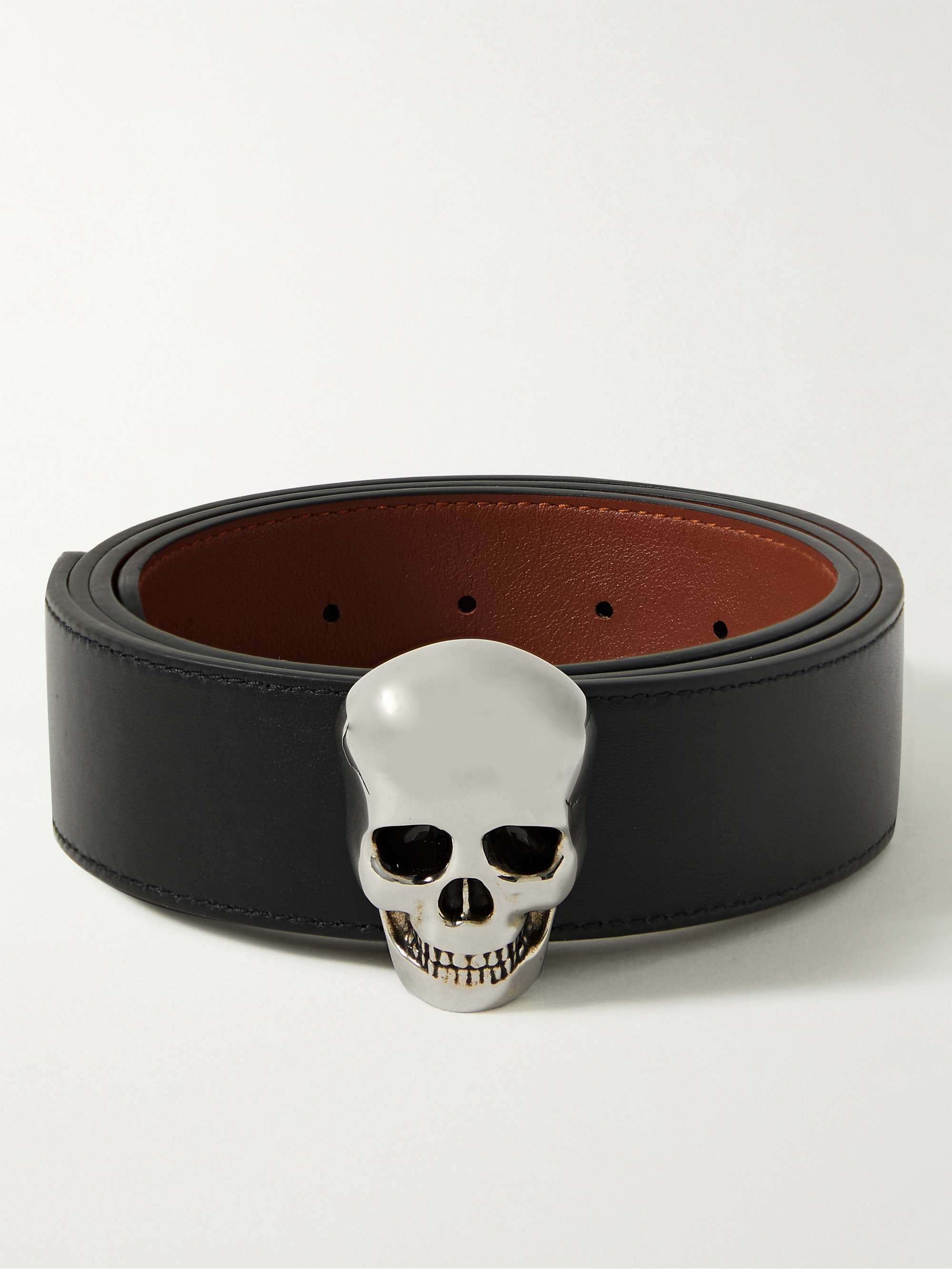 4cm Reversible Leather Belt