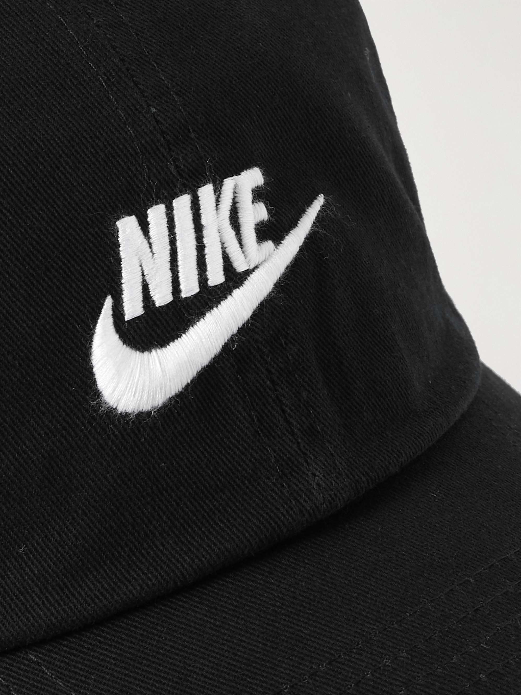 NIKE Club Logo Embroidered Cotton Twill Baseball Cap for Men MR