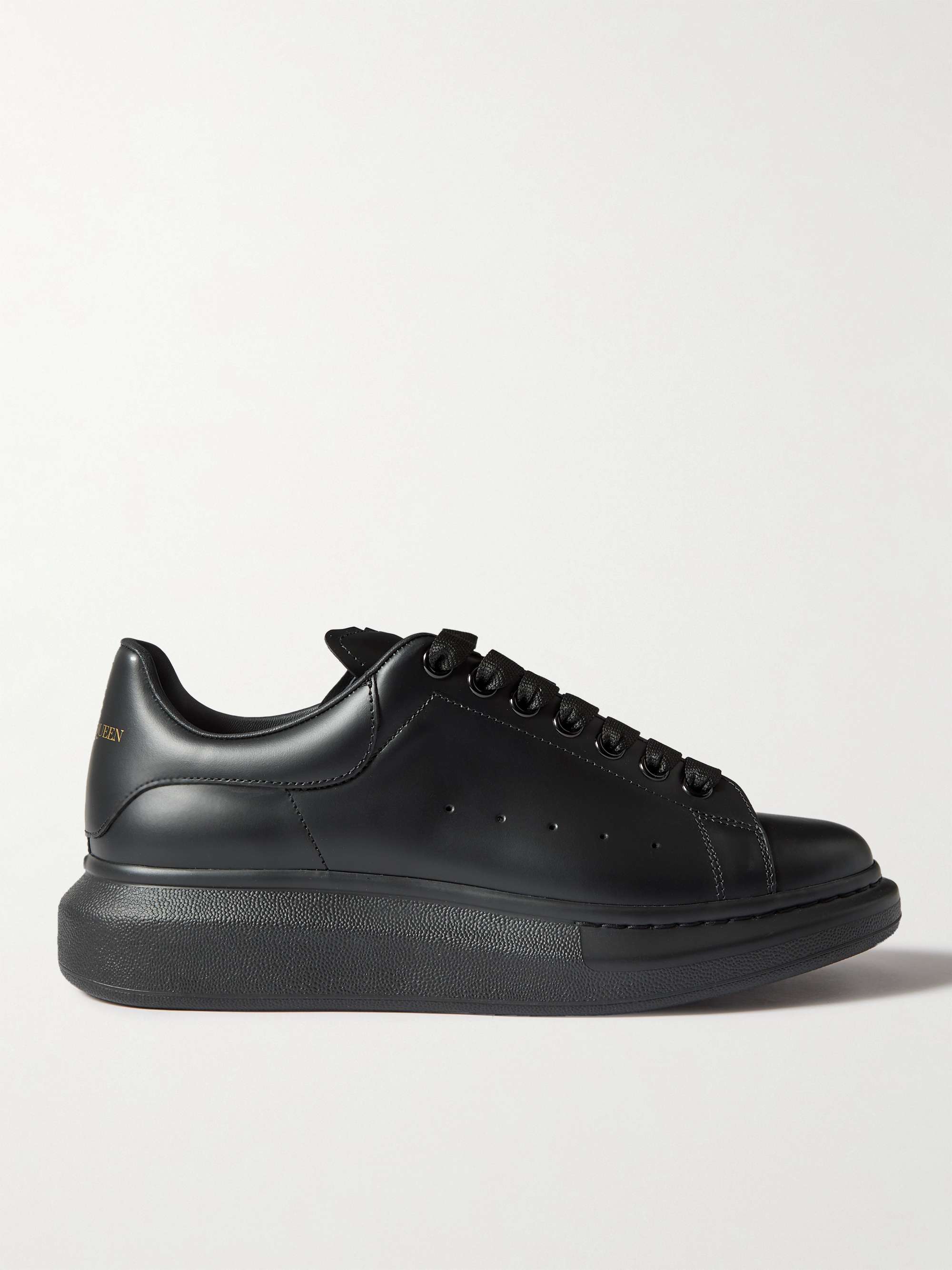 MCQUEEN Exaggerated-Sole Studded Leather Sneakers for Men | MR PORTER