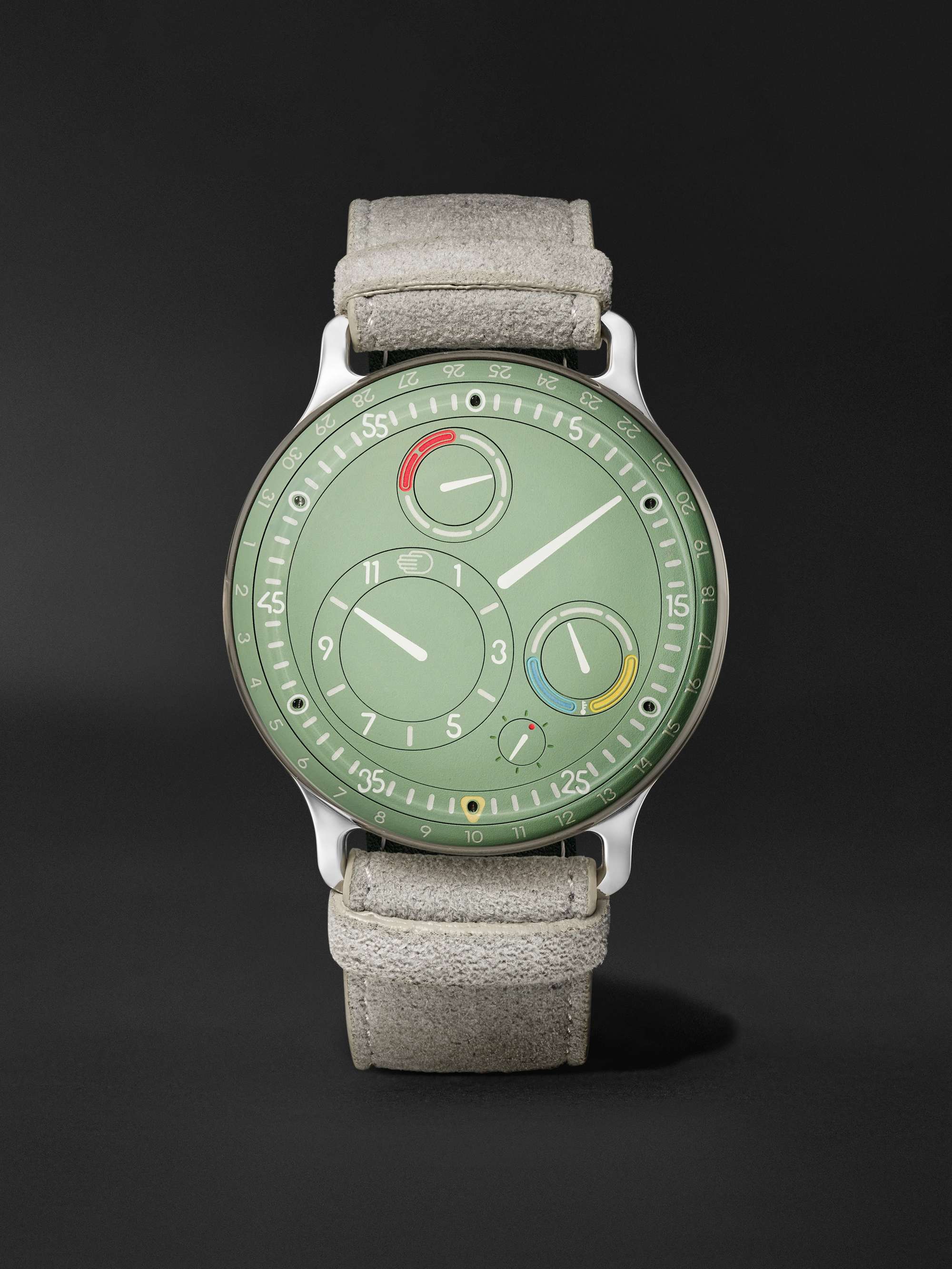 Summit 3 42 mm Smart Watch aus Titan mit Kautschukarmband, Ref.-Nr 