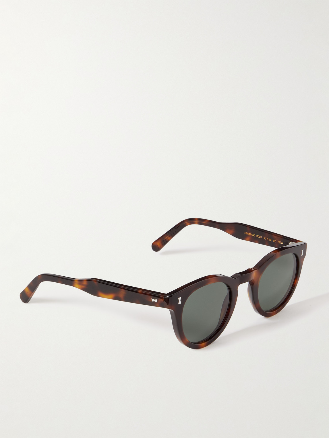Shop Mr P Cubitts Herbrand Round-frame Tortoiseshell Acetate Sunglasses In Brown