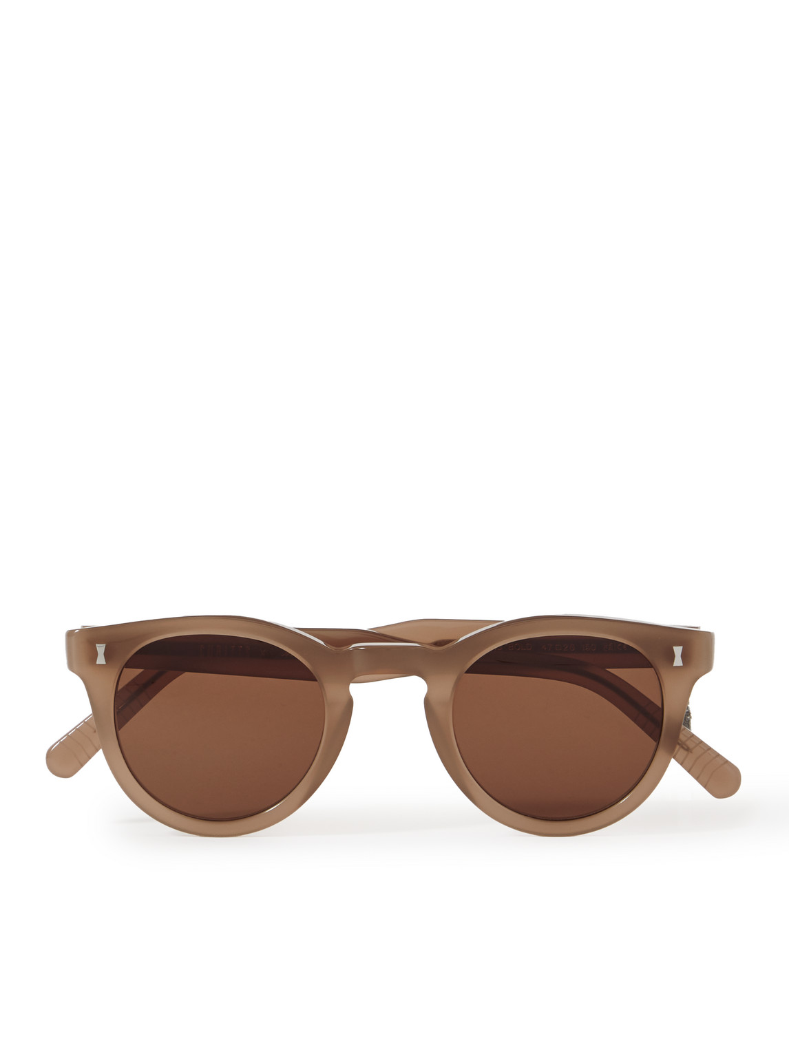 Mr P Cubitts Herbrand Round-frame Acetate Sunglasses In Pink