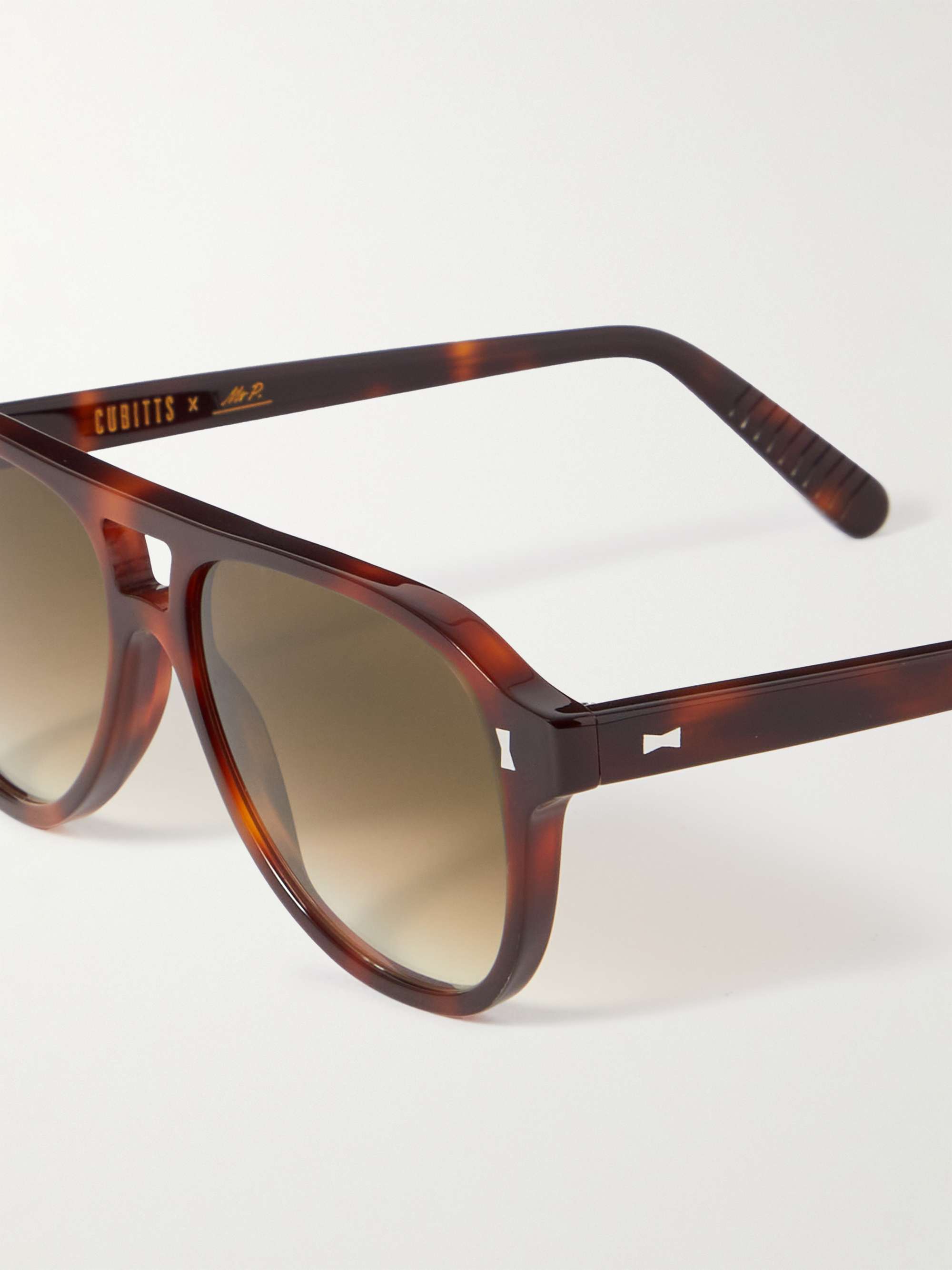 MR P. + Cubitts Killick Aviator-Style Acetate Sunglasses