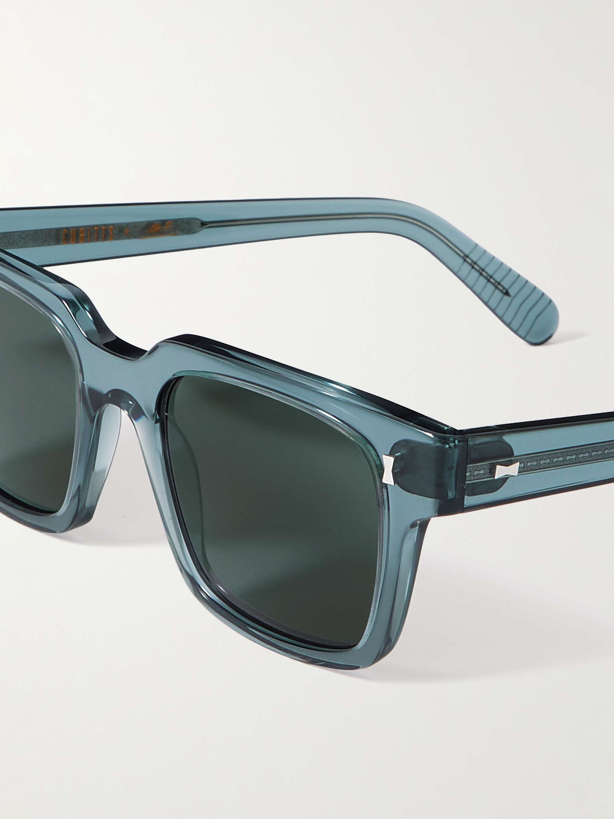 MR P. + Cubitts Panton Square-Frame Acetate Sunglasses