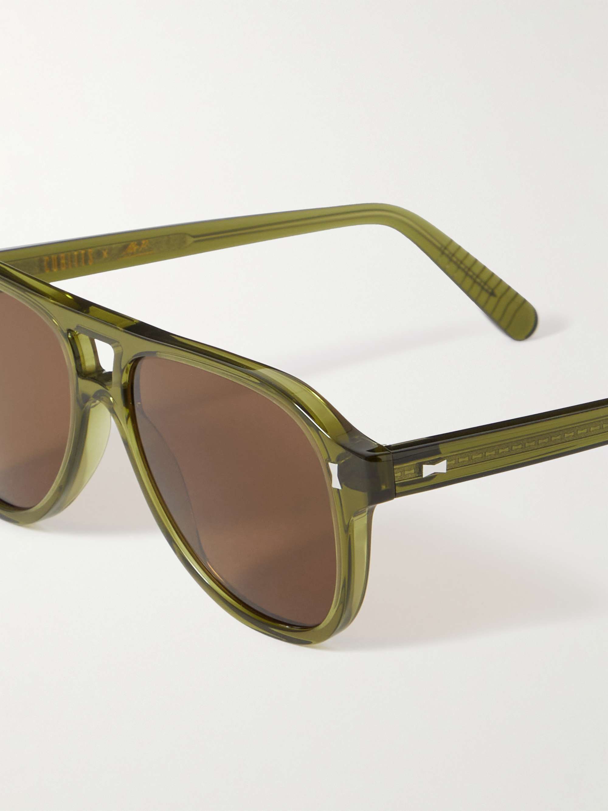 MR P. + Cubitts Killick Aviator-Style Acetate Sunglasses