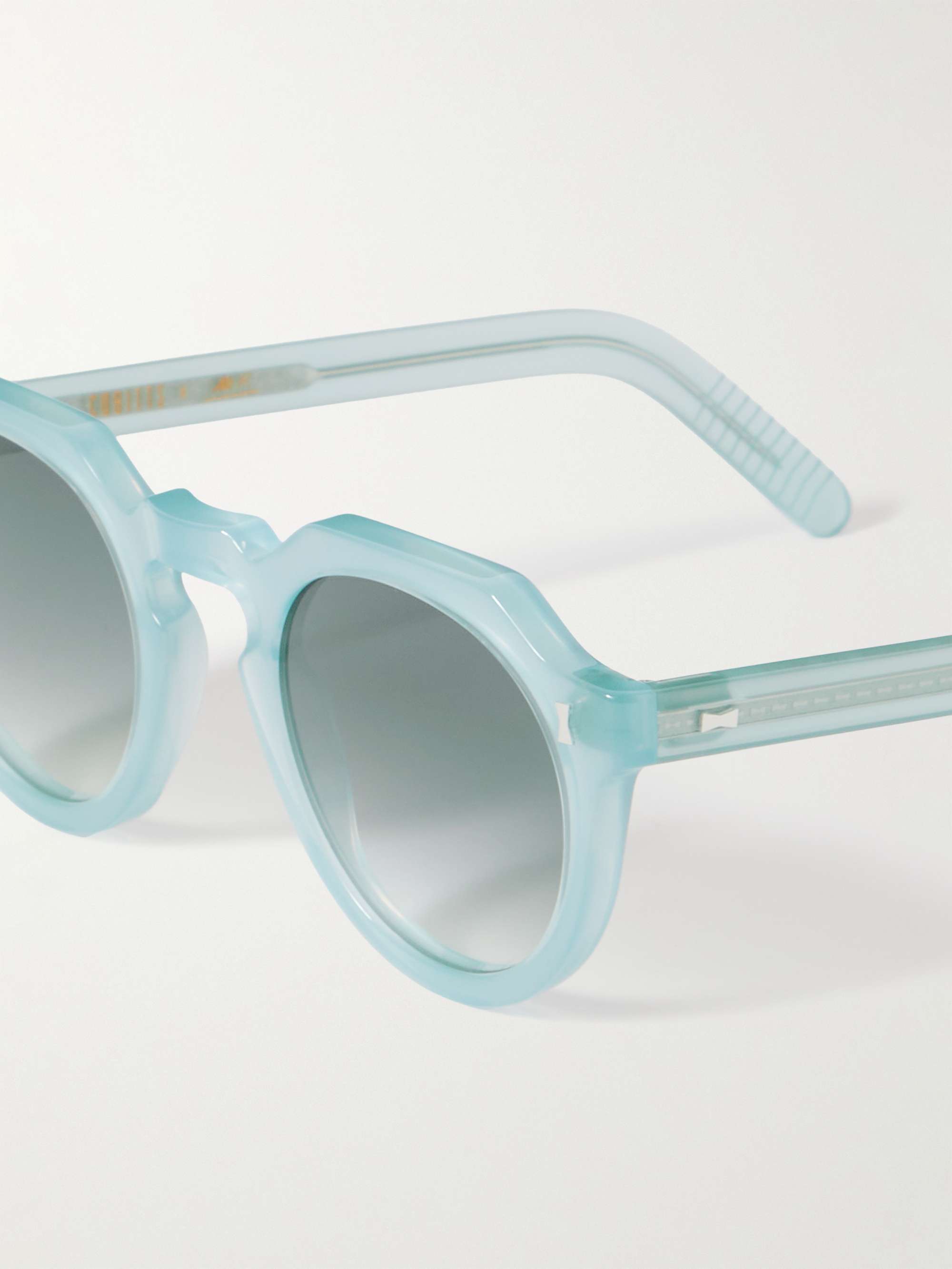 MR P. + Cubitts Cromer Round-Frame Acetate Sunglasses