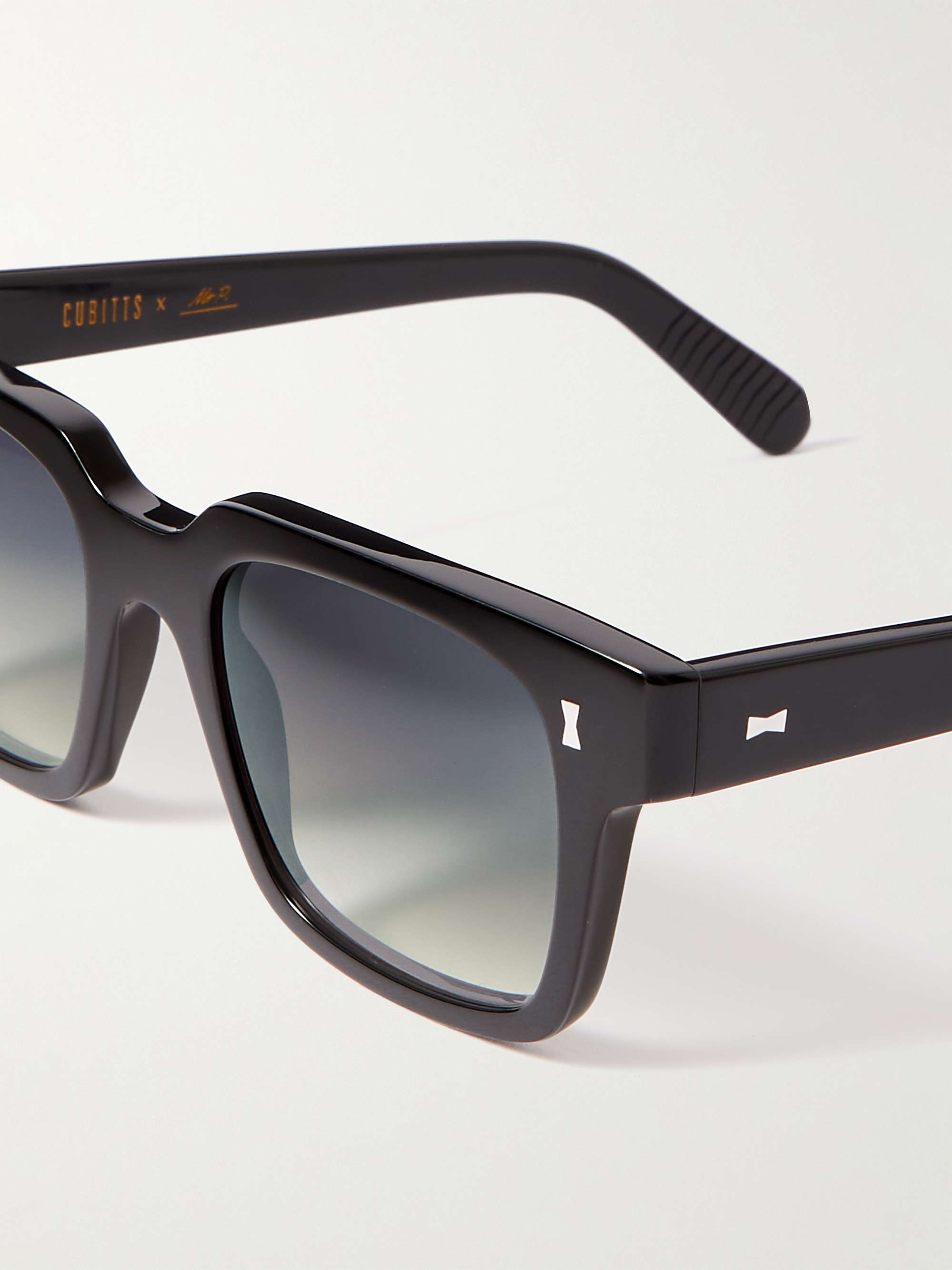 MR P. + Cubitts Panton Square-Frame Acetate Sunglasses