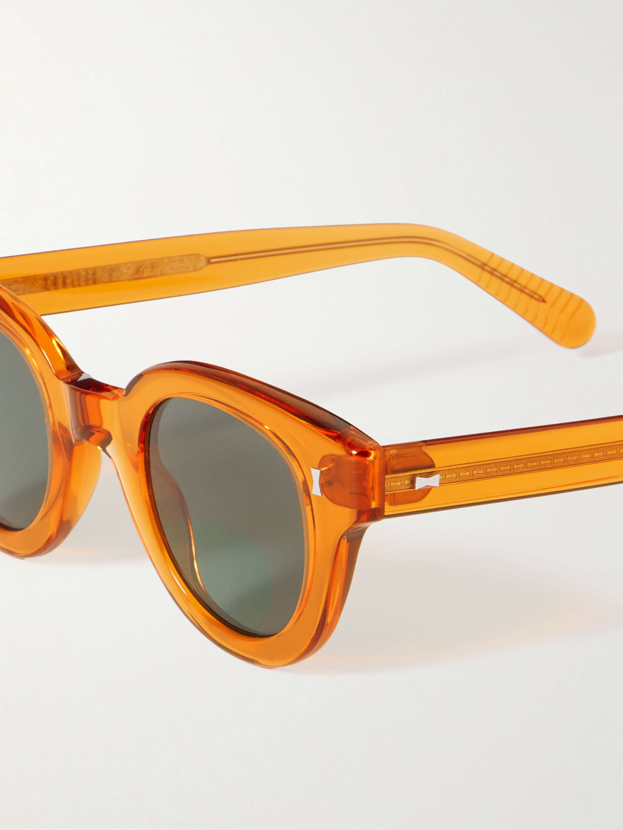 MR P. + Cubitts Montague Round-Frame Acetate Sunglasses