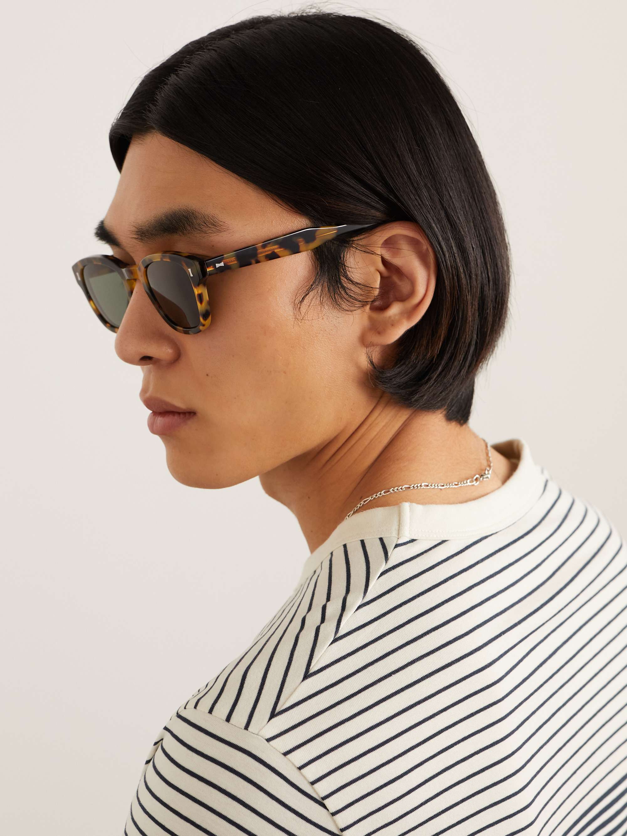 MR P. + Cubitts Carnegie D-Frame Acetate Sunglasses