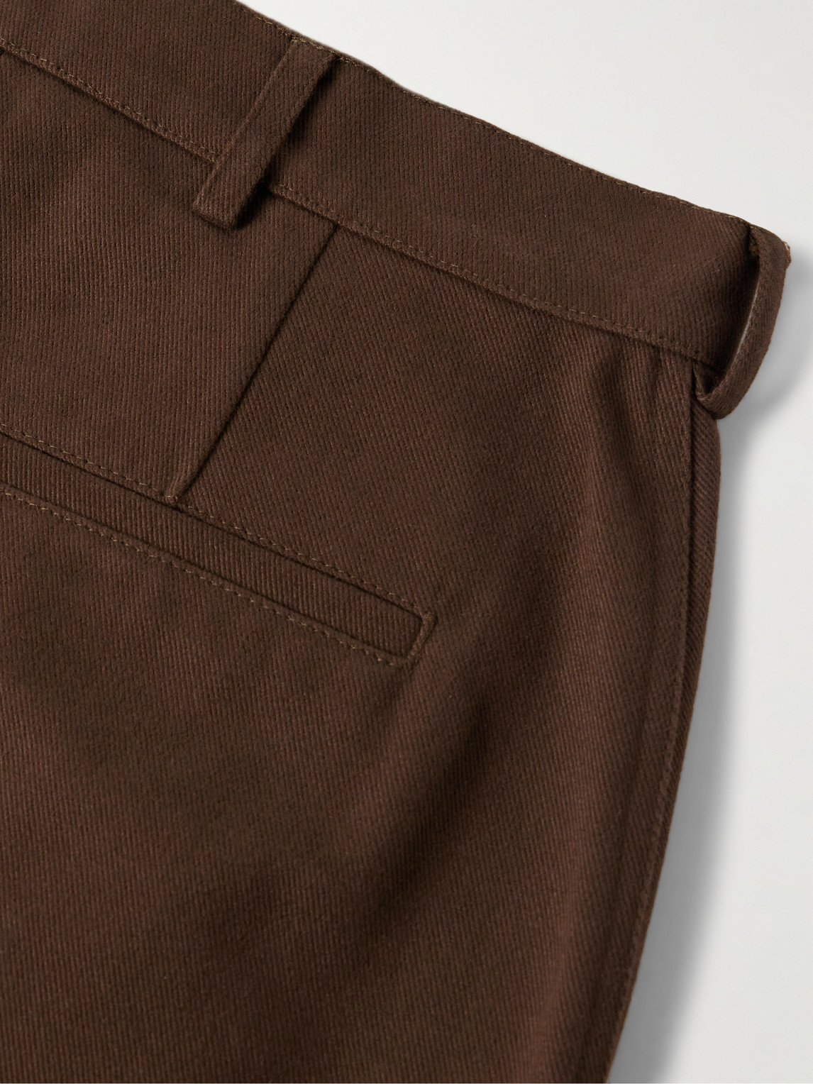Balloon Tapered Cotton-Drill Trousers